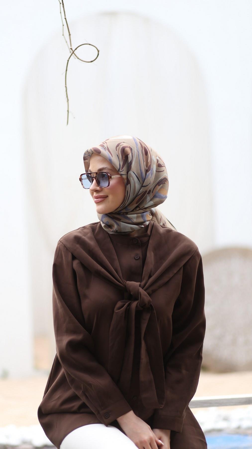 Locella Modal İpek Eşarp-8004