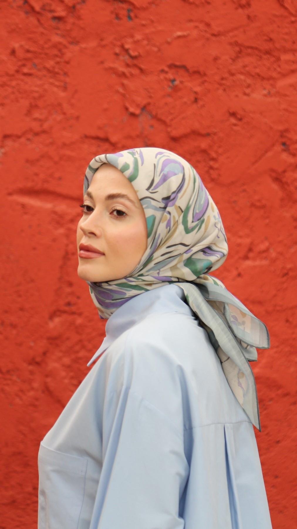 Locella Modal İpek Eşarp-8004