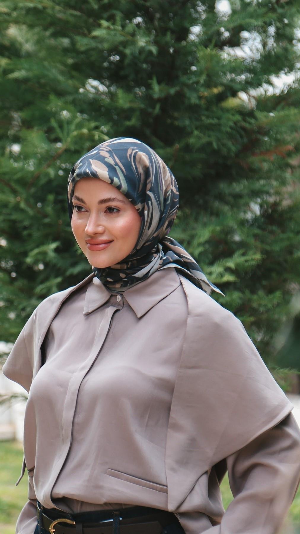 Locella Modal İpek Eşarp-8004