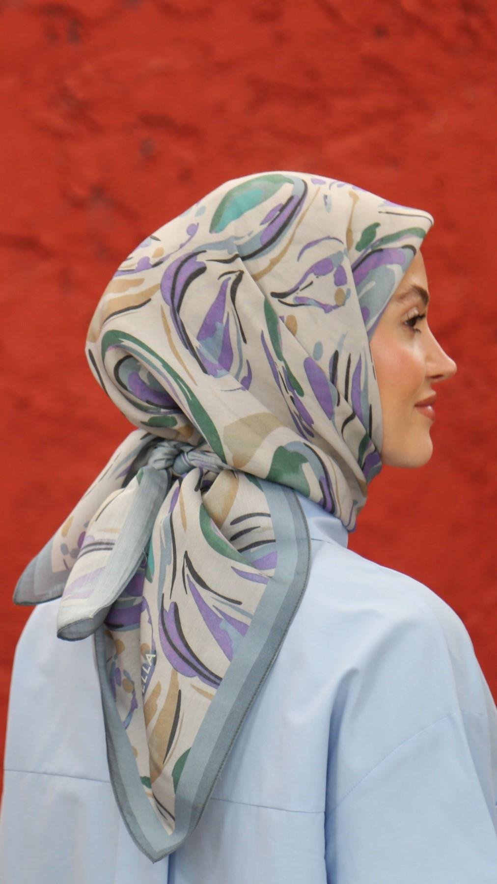 Locella Modal İpek Eşarp-8004