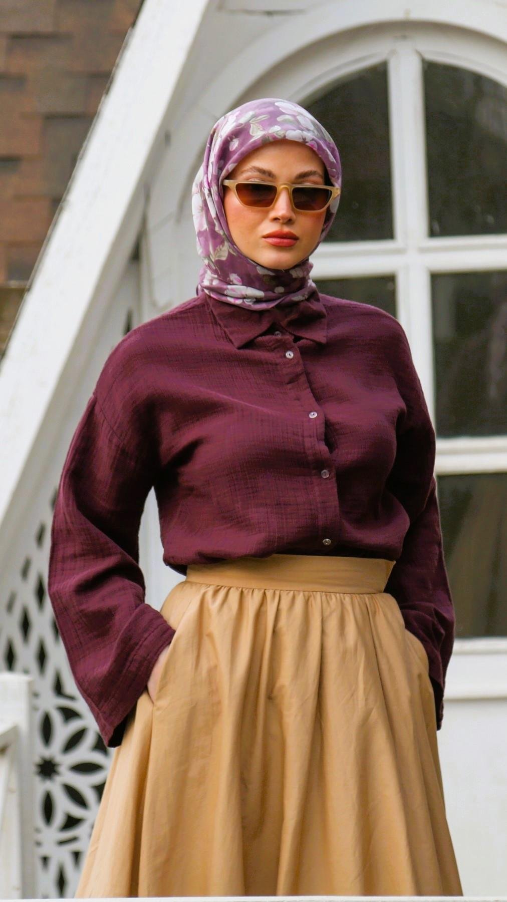 Locella Modal İpek Eşarp-8000