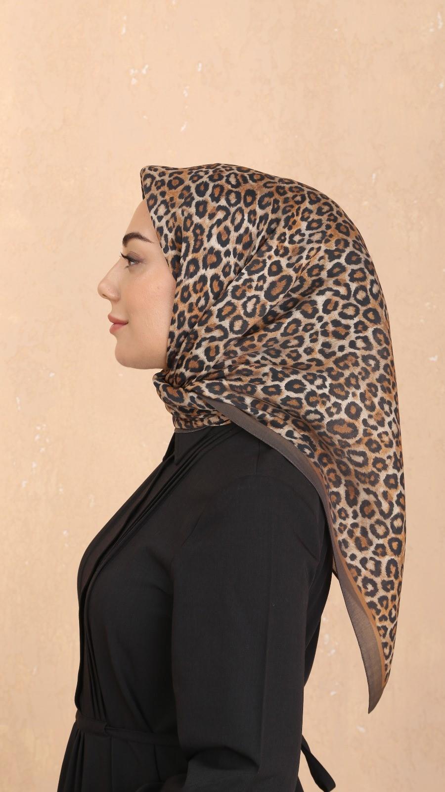 Locella Modal İpek Eşarp Vizon-6