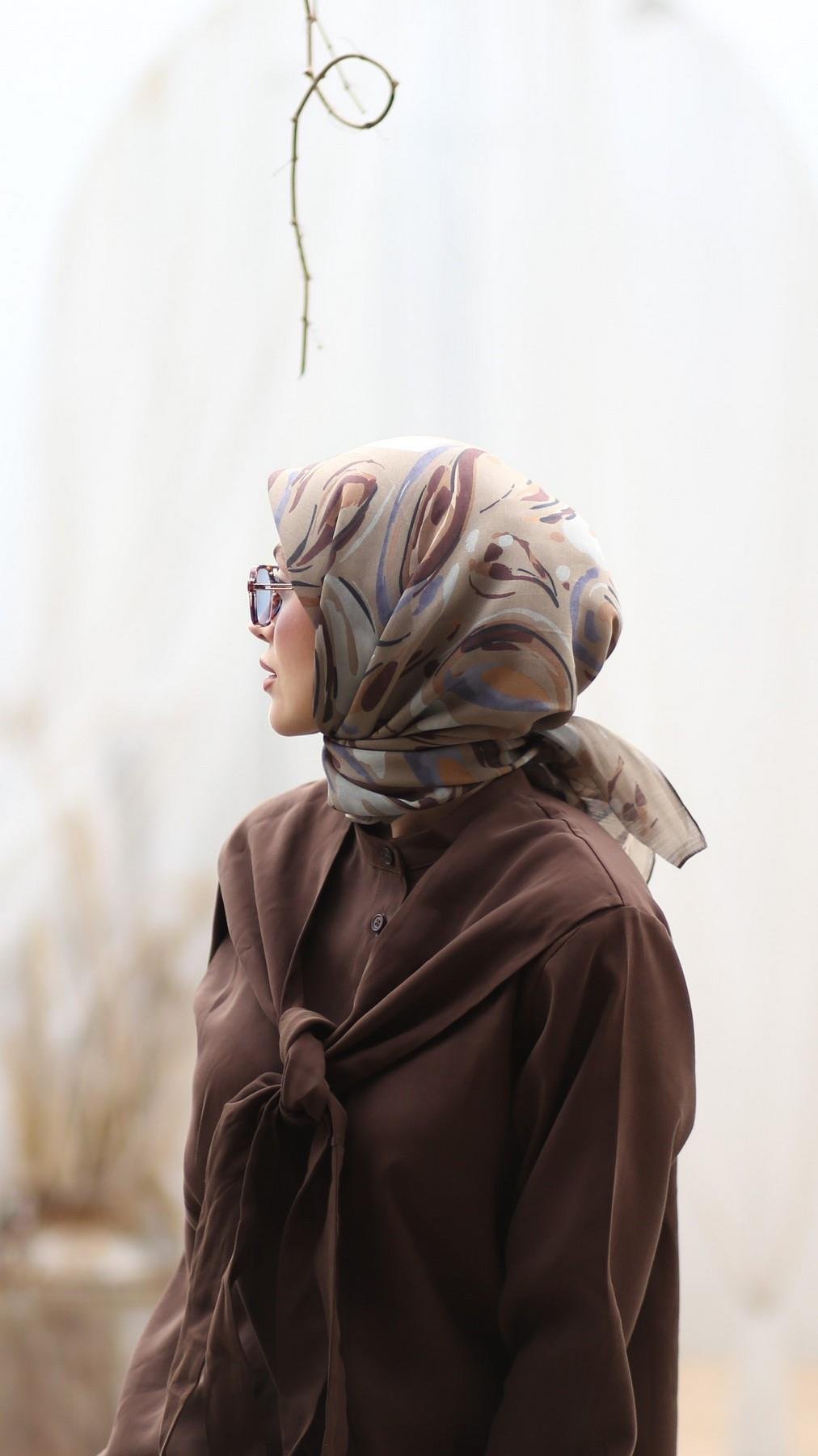 Locella Modal İpek Eşarp-8004