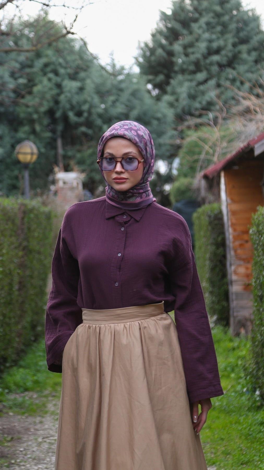 Locella Modal İpek Eşarp-8001