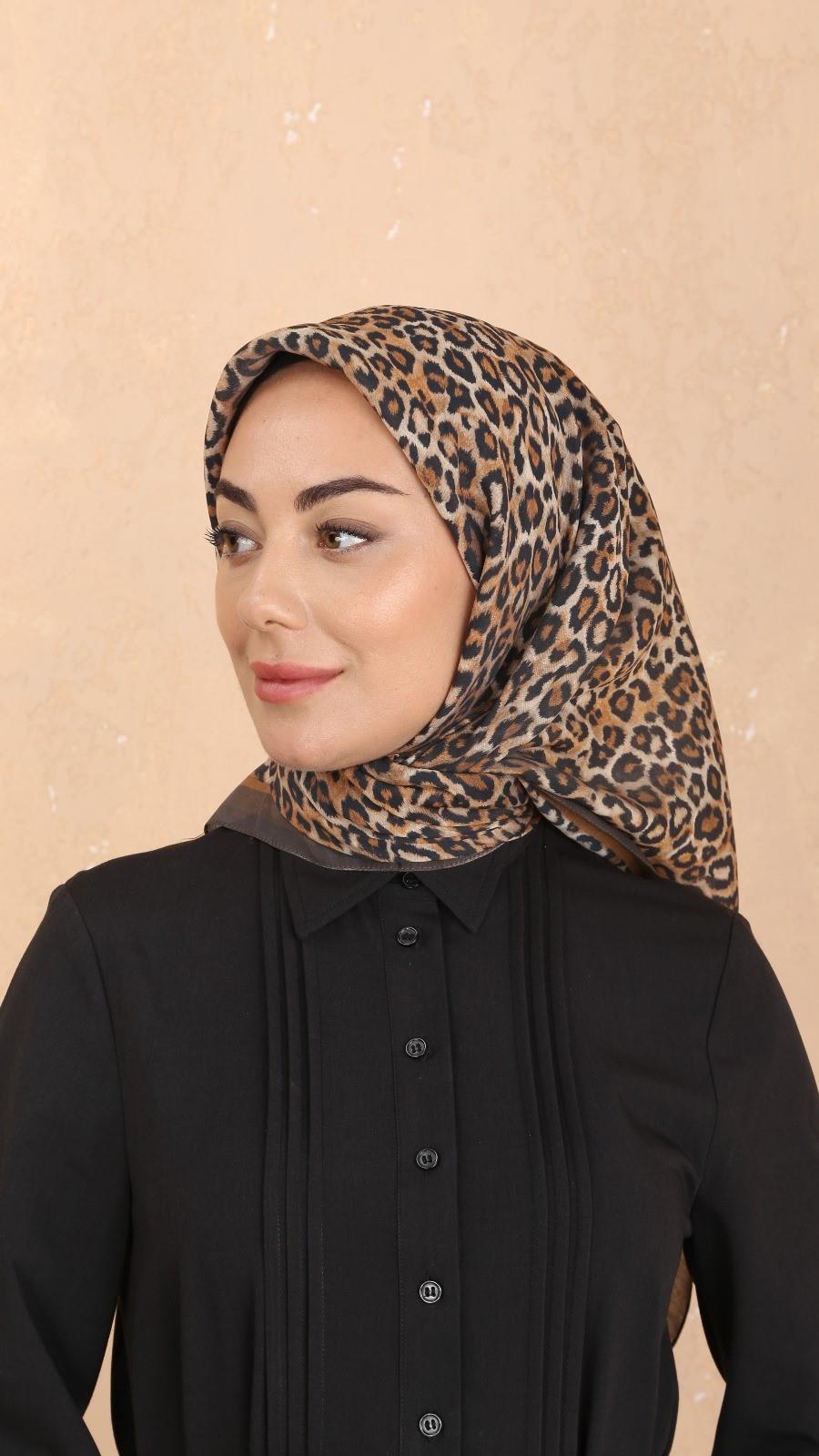 Locella Modal İpek Eşarp Vizon-6