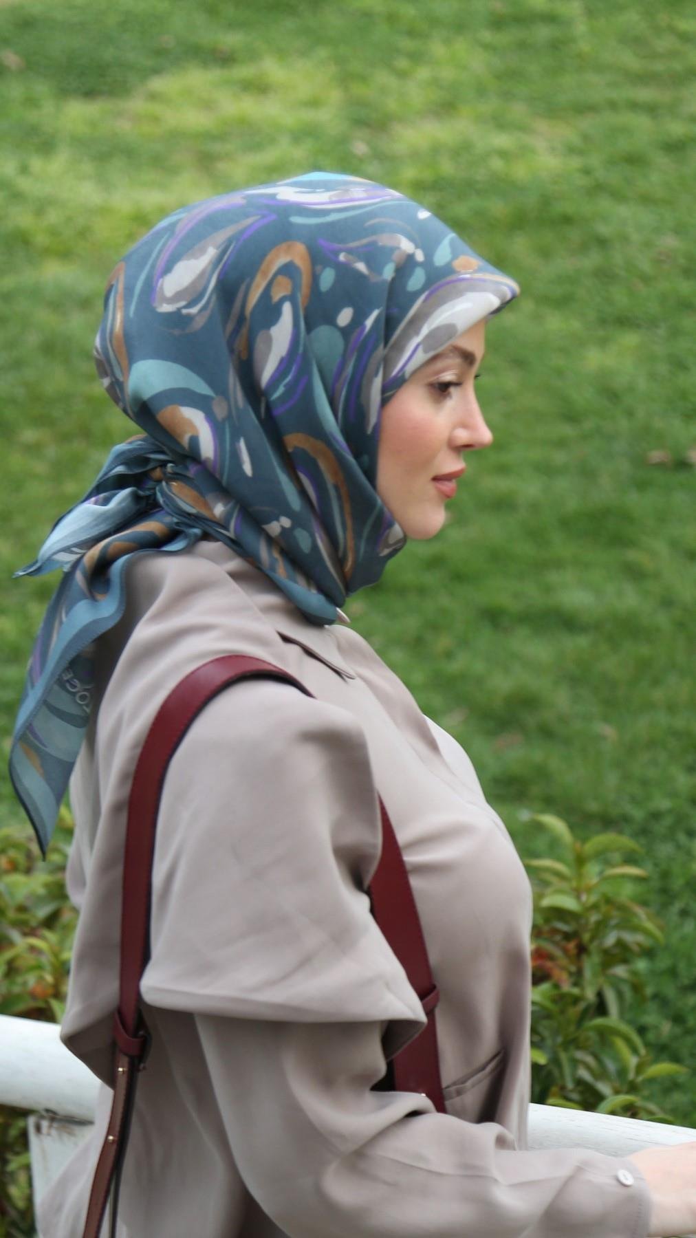 Locella Modal İpek Eşarp-8004