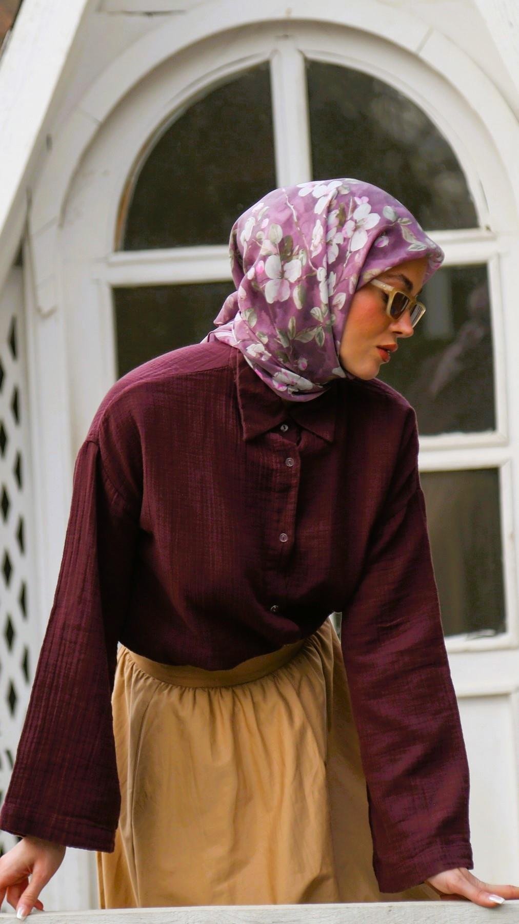 Locella Modal İpek Eşarp-8000