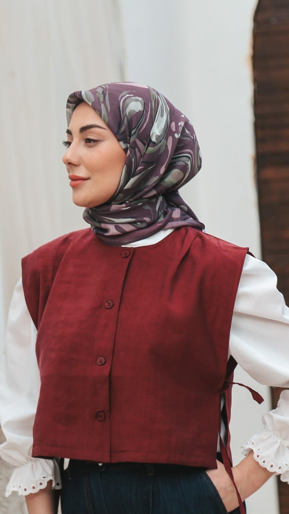 Locella Modal İpek Eşarp-8004