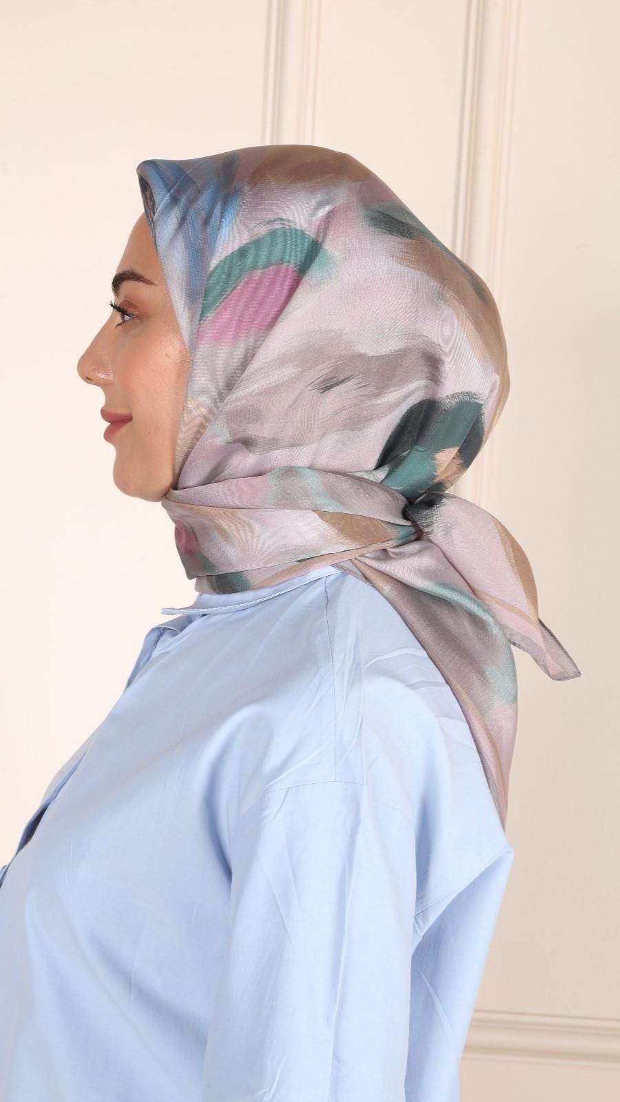 Locella Modal İpek Eşarp Pembe-10