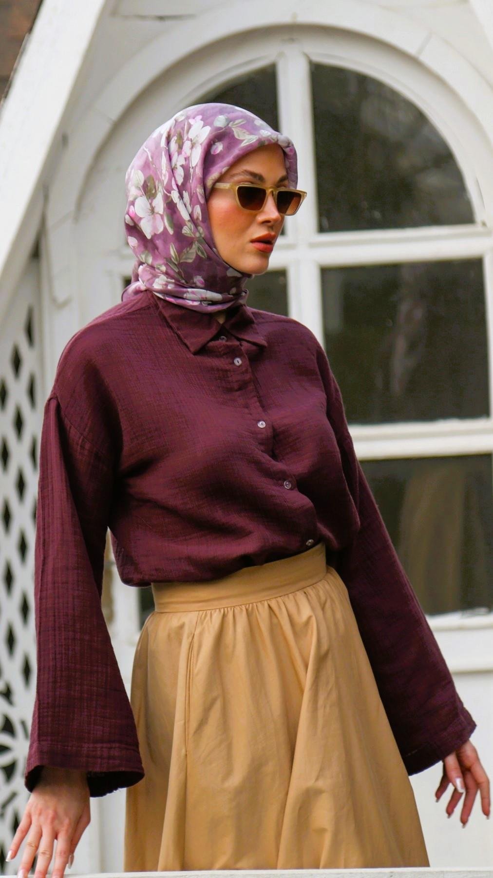 Locella Modal İpek Eşarp-8000