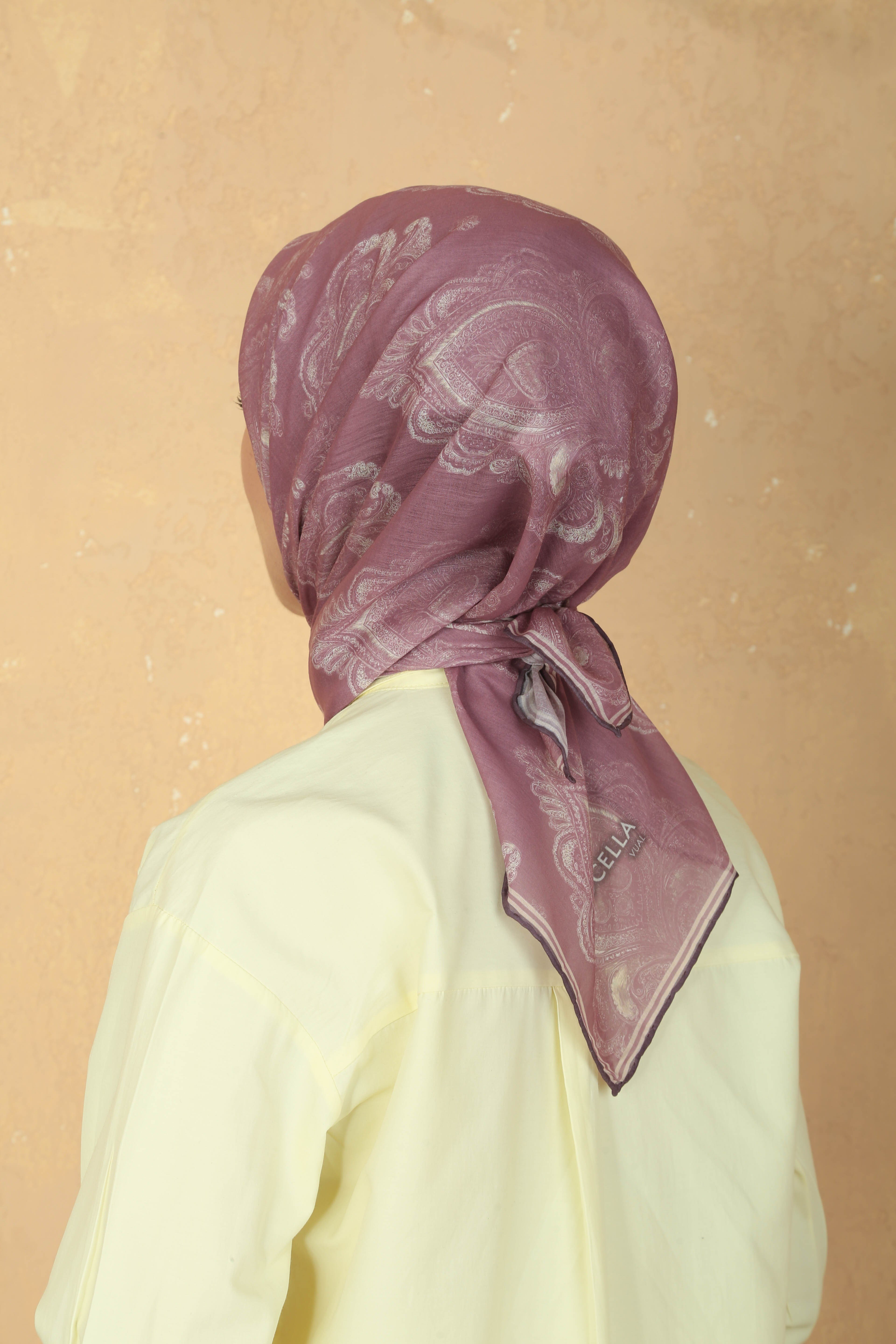 Locella Pamuk Vual Eşarp Pembe