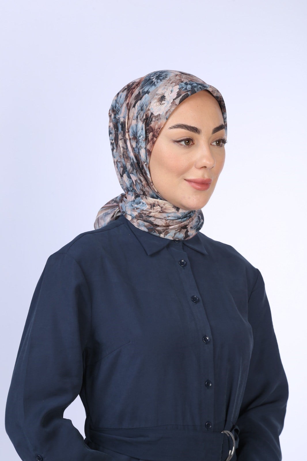 Locella Pamuk Vual Eşarp Sütlü Kahve
