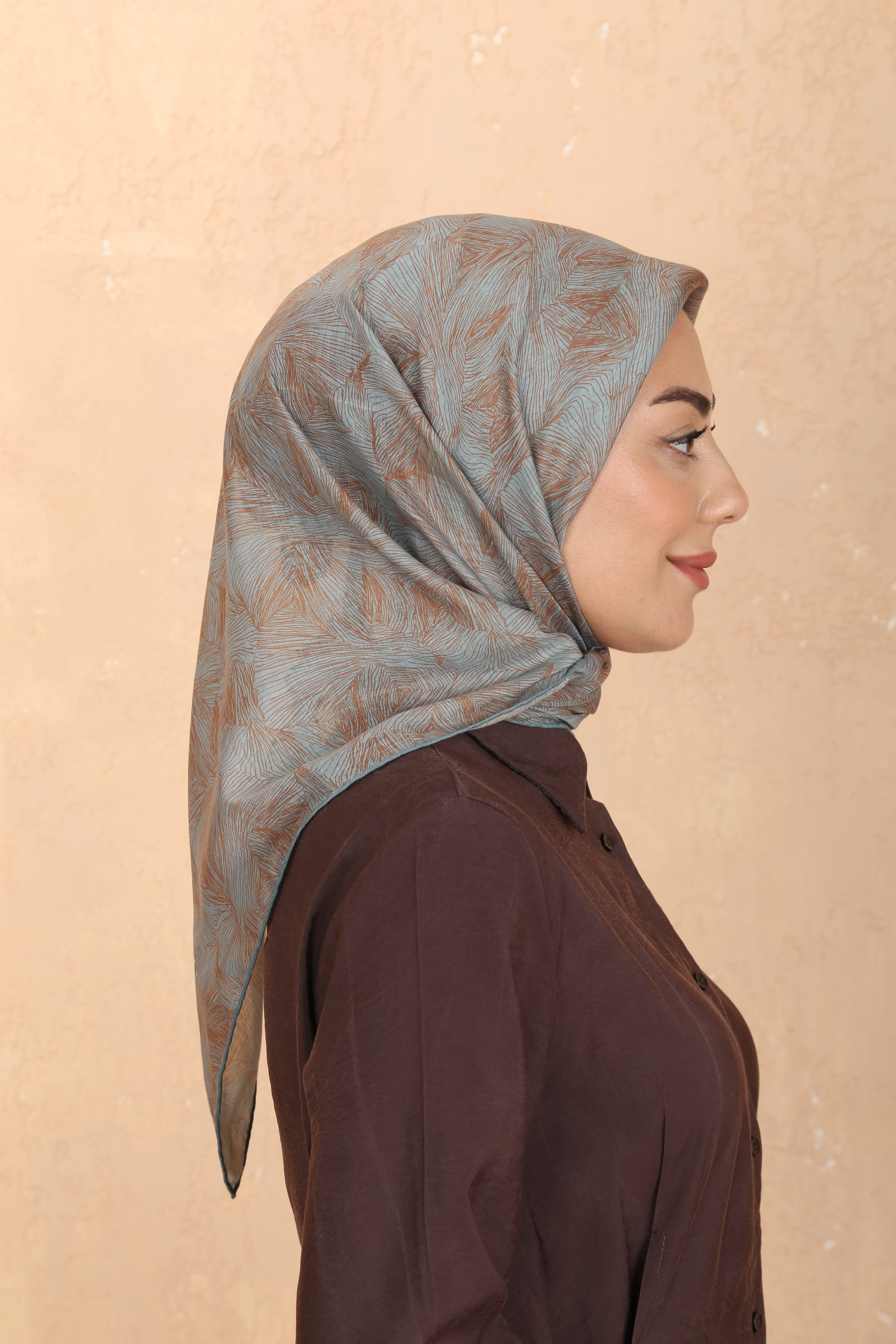 Locella Pamuk Vual Eşarp Mint Yeşili