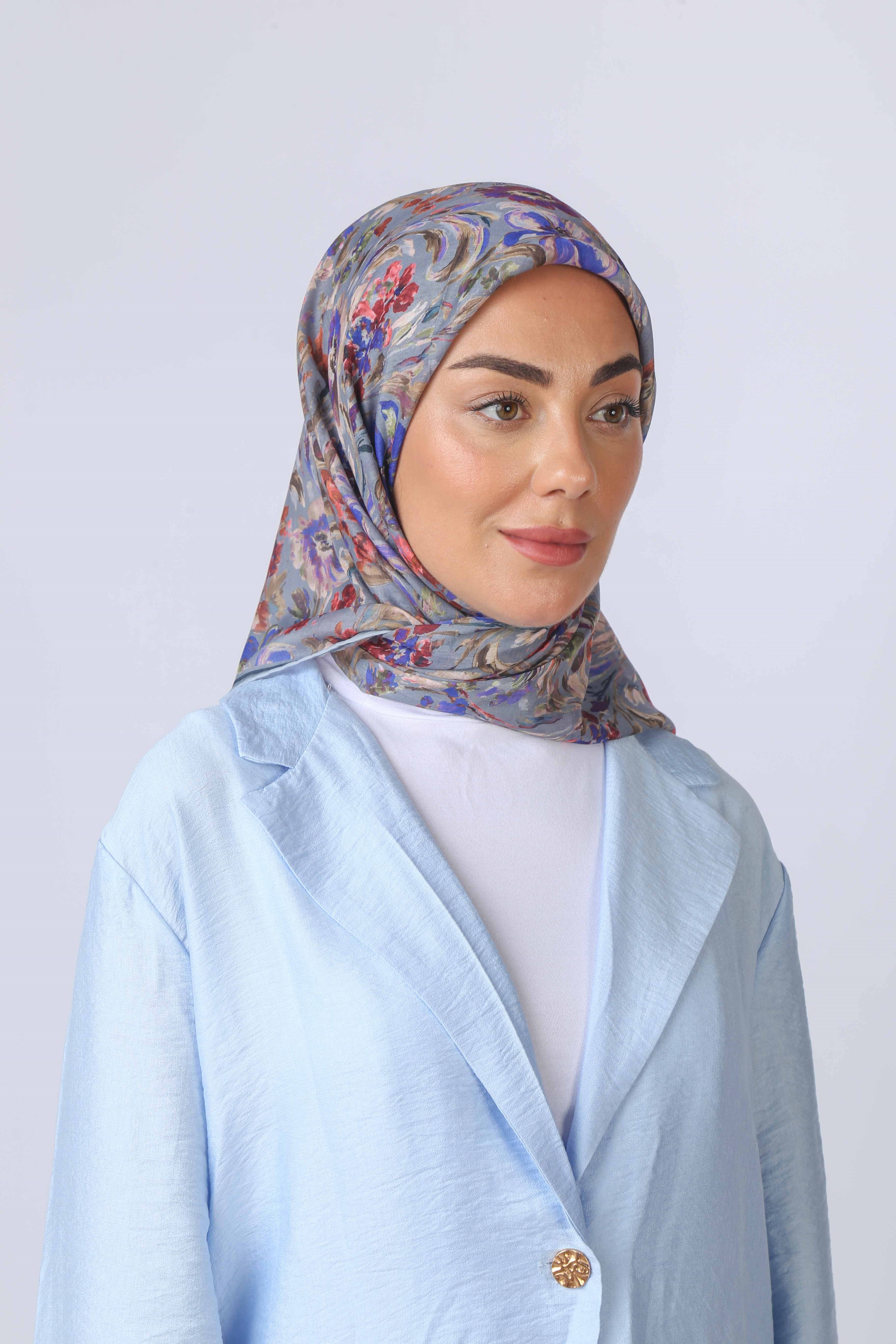 Locella Pamuk Vual Eşarp-Antrasit