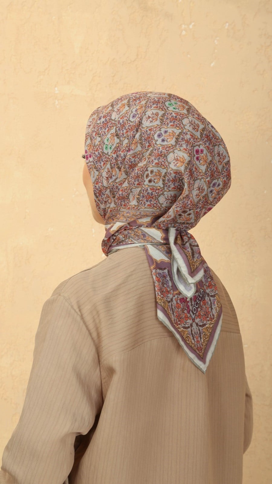 Locella Pamuk Vual Eşarp Rose