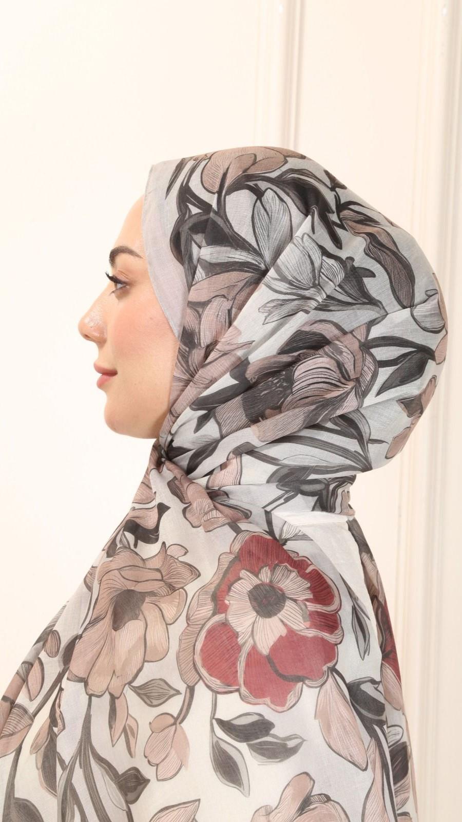 Locella Pamuk Vual Şal Taş-6