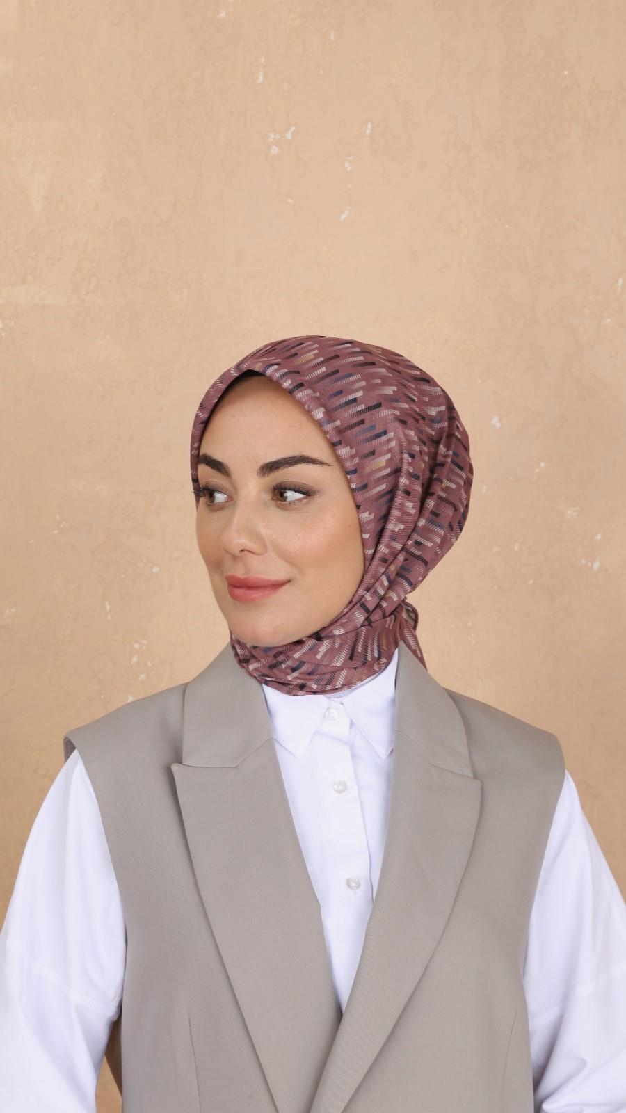 Locella Soft Pamuk Eşarp Pembe-6