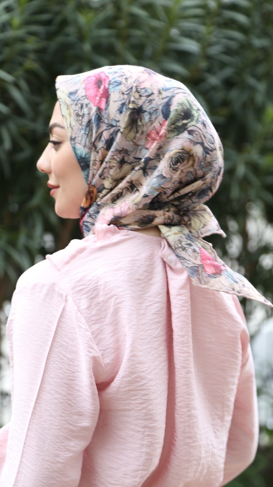 Locella Soft Pamuk Eşarp Soft Pembe