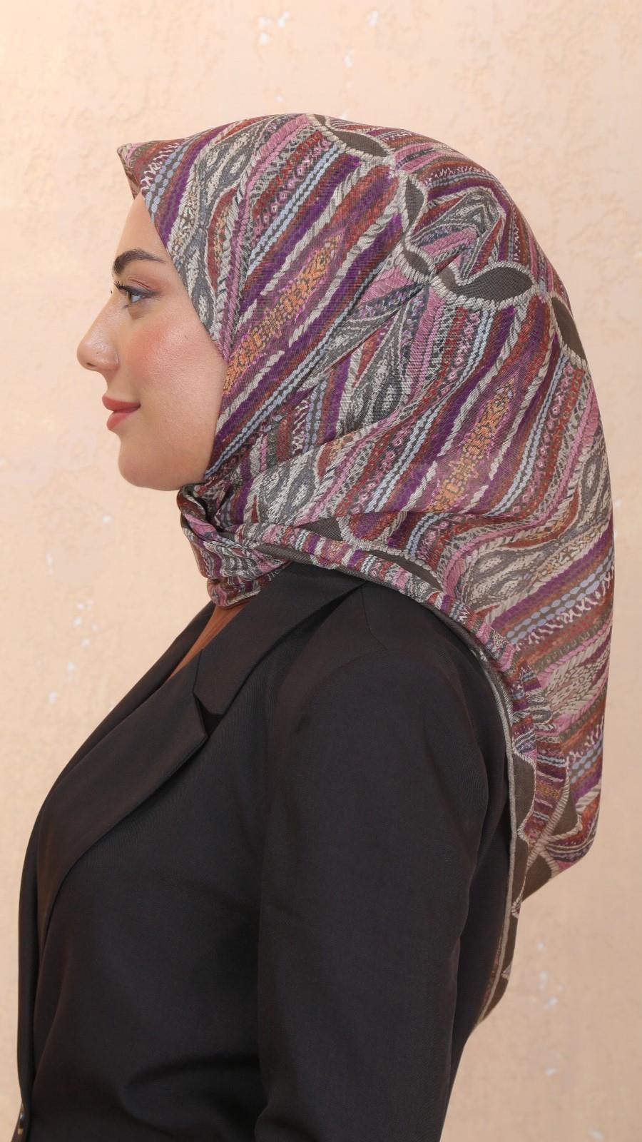 Locella Soft Pamuk Eşarp Yeşil-11