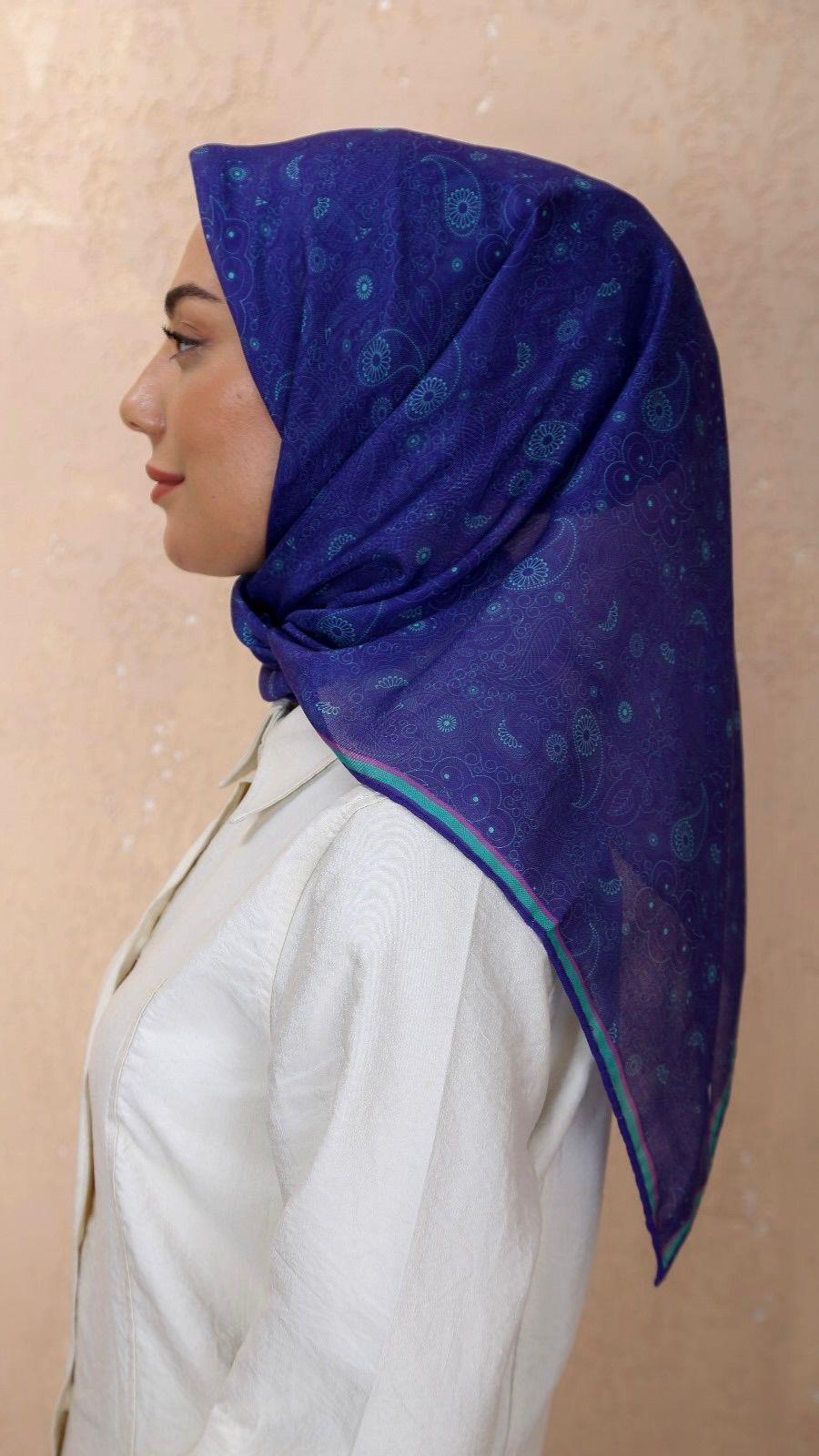 Locella Soft Pamuk Eşarp Canlı Mor-25