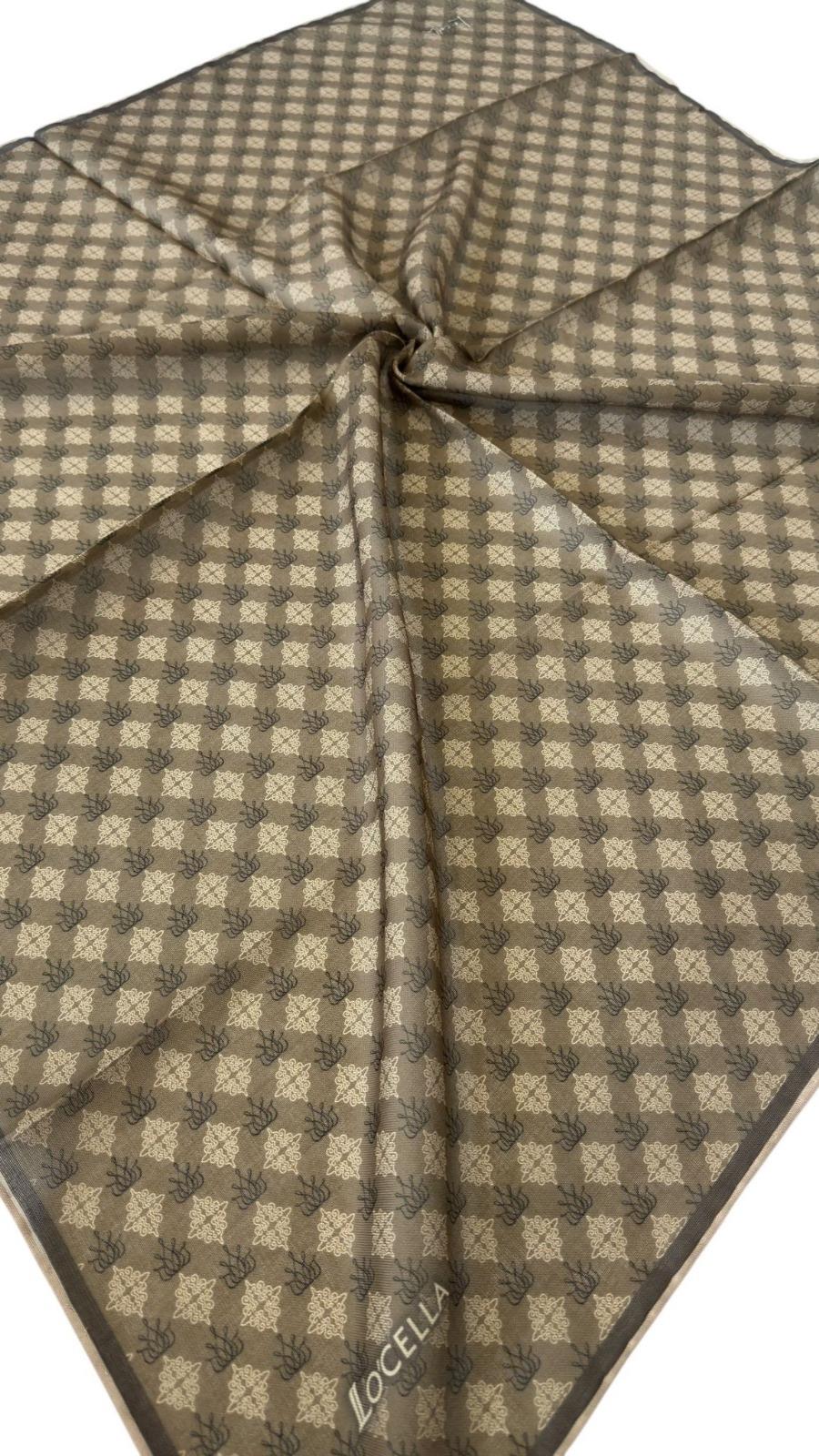 Locella Soft Pamuk Eşarp Yeşil-14