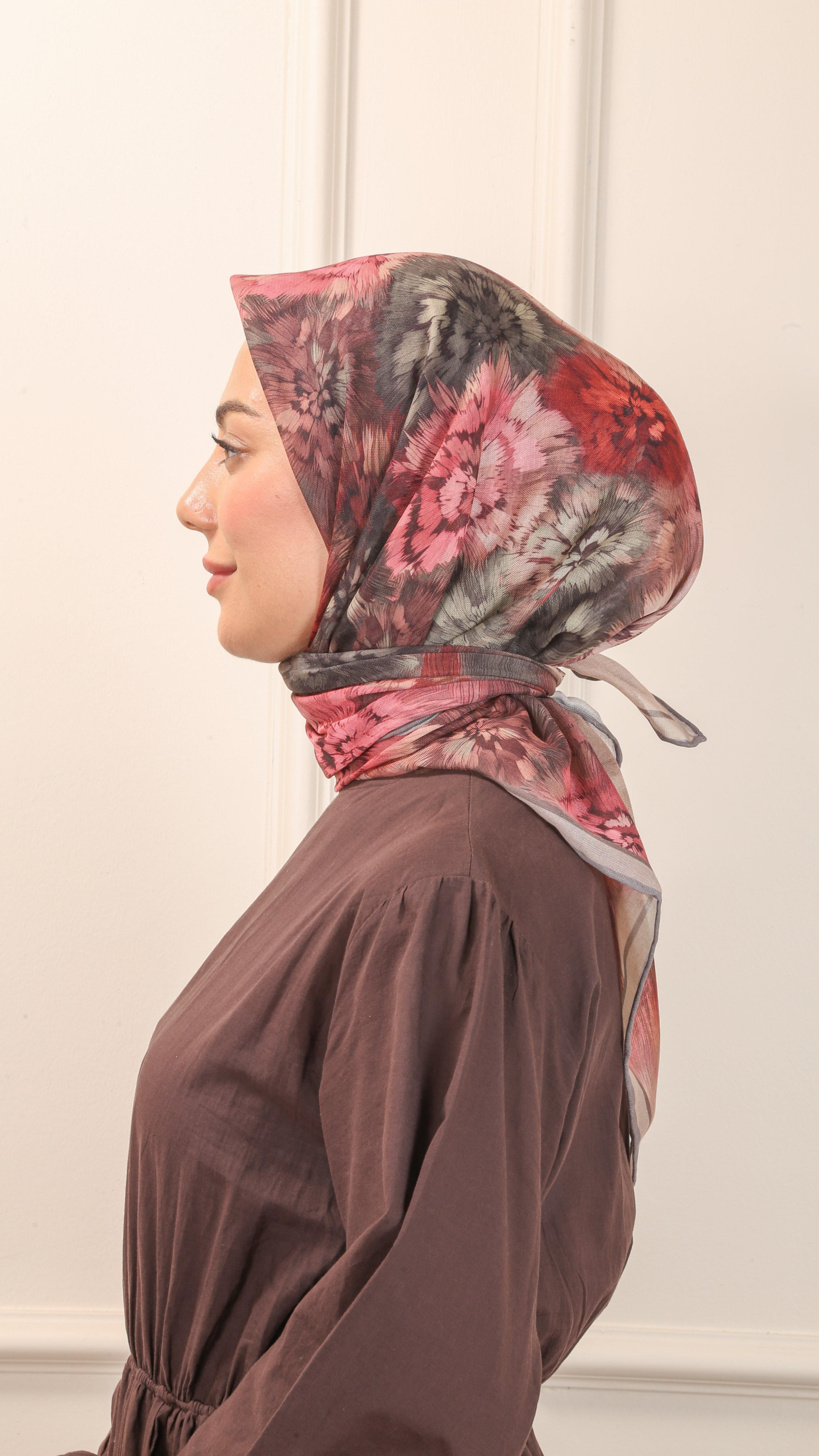 Locella Soft Pamuk Eşarp Bej-4