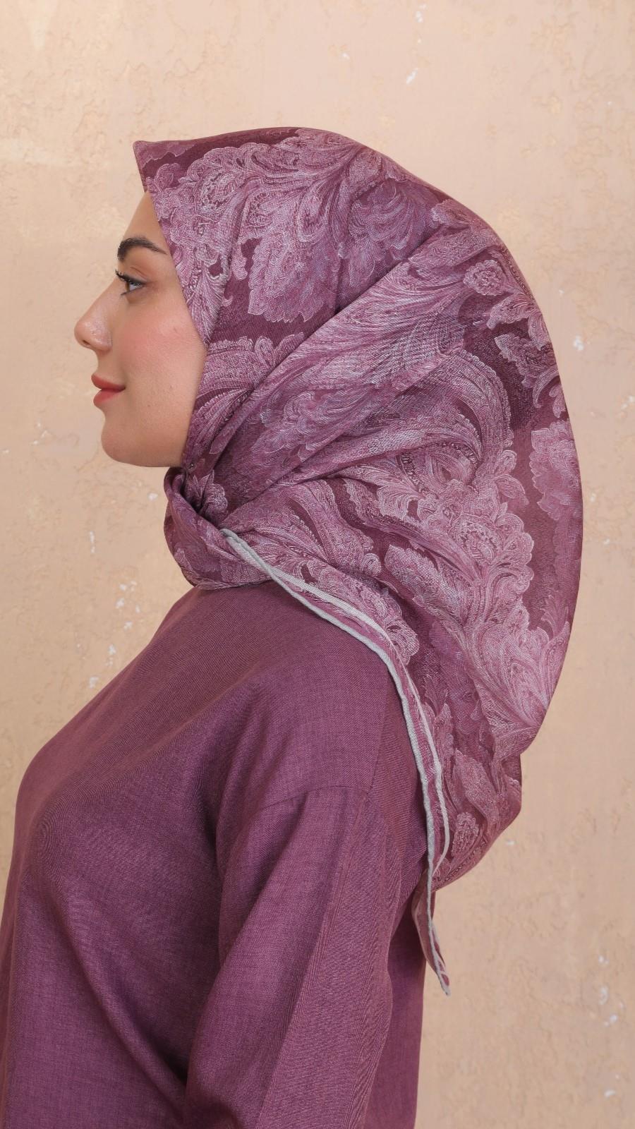 Locella Soft Pamuk Eşarp Pembe-6