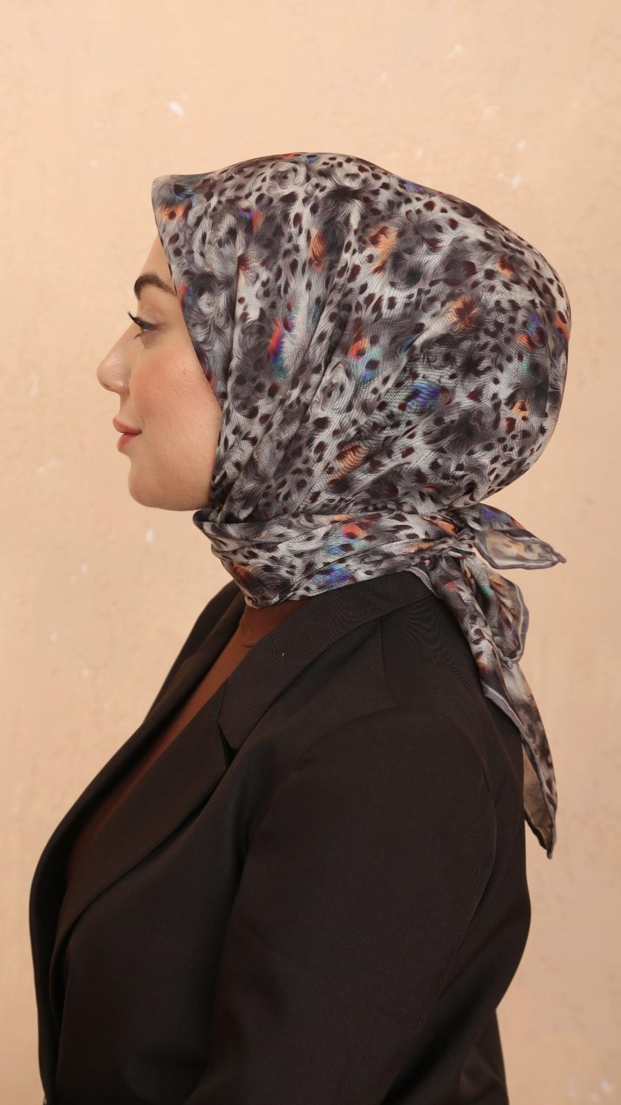 Locella Soft Pamuk Eşarp Çok Renkli-9