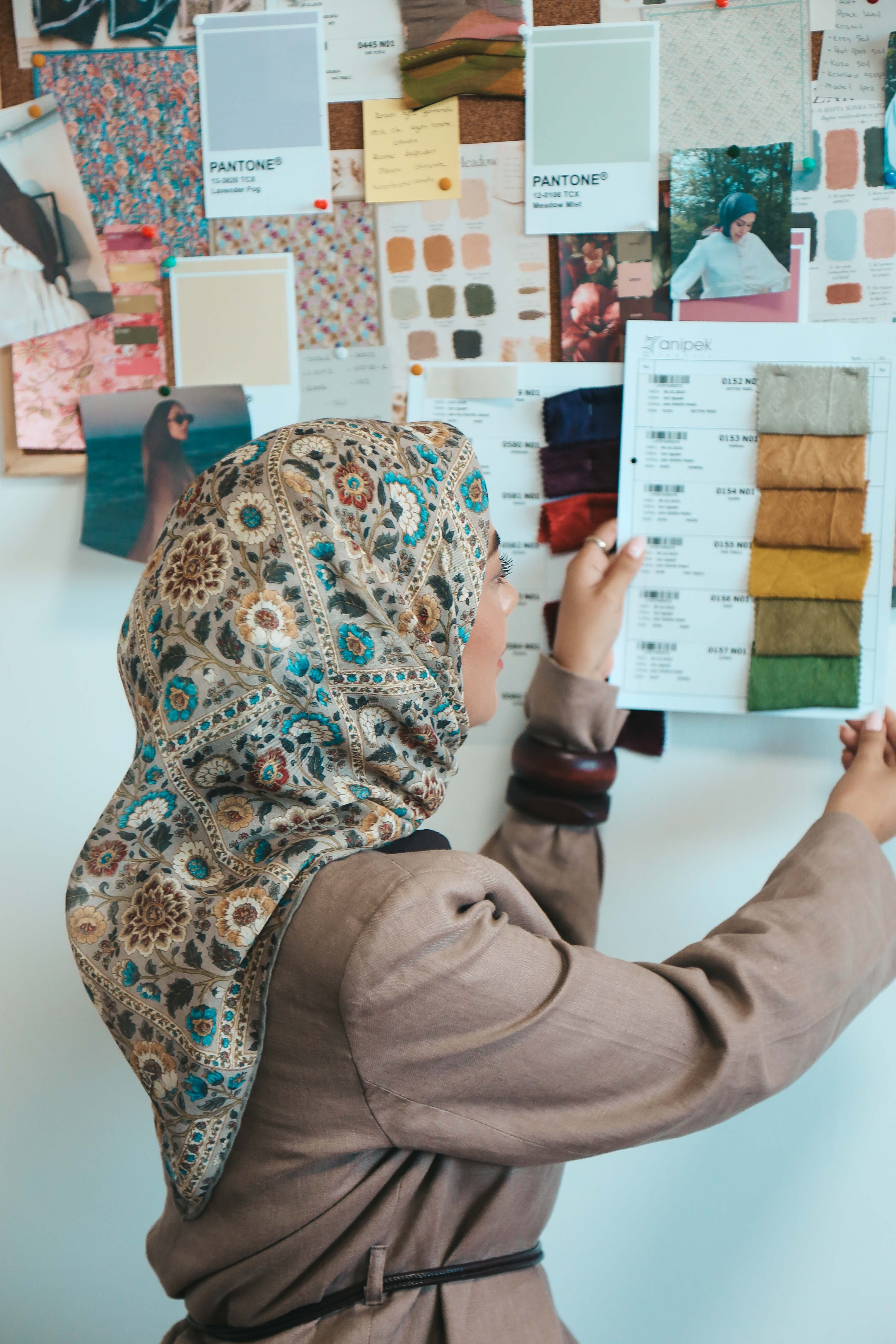 Locella Soft Pamuk Eşarp Vizon