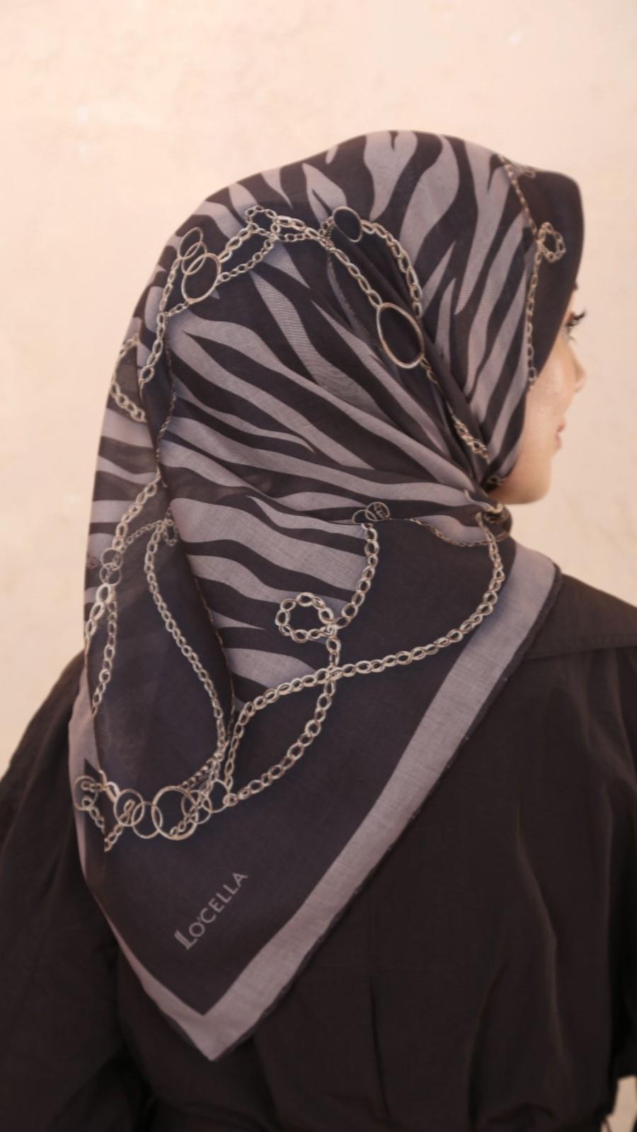 Locella Soft Pamuk Eşarp Acı Kahve-3