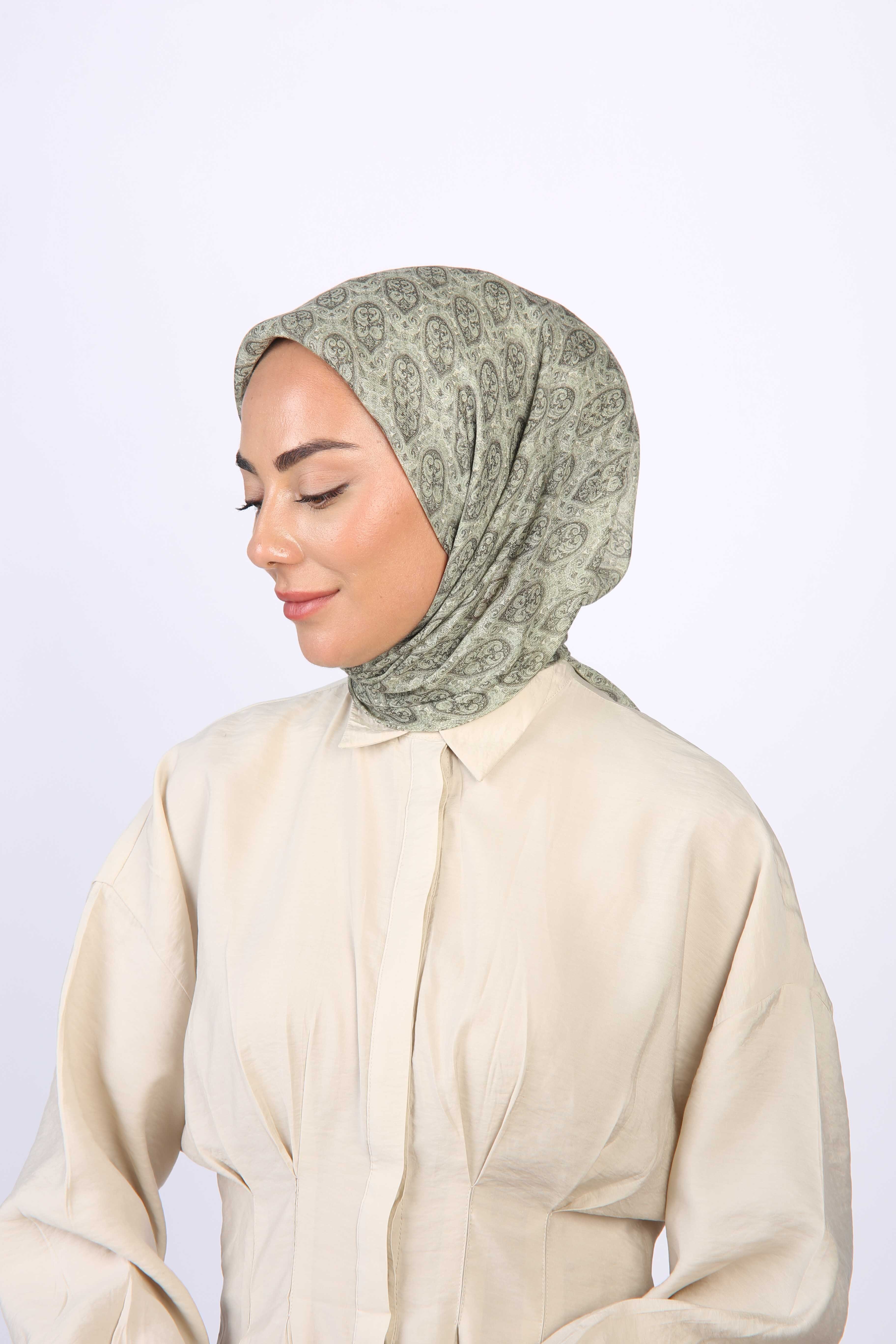 Locella Soft Pamuk Eşarp Çağla Yeşili