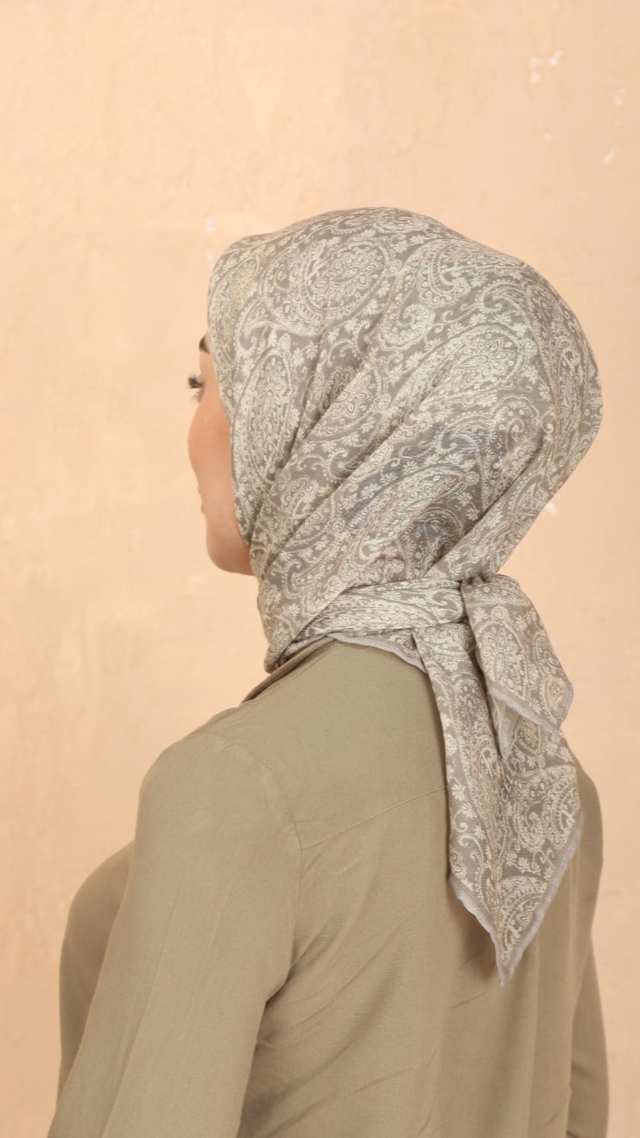 Locella Soft Pamuk Eşarp Kum Beji
