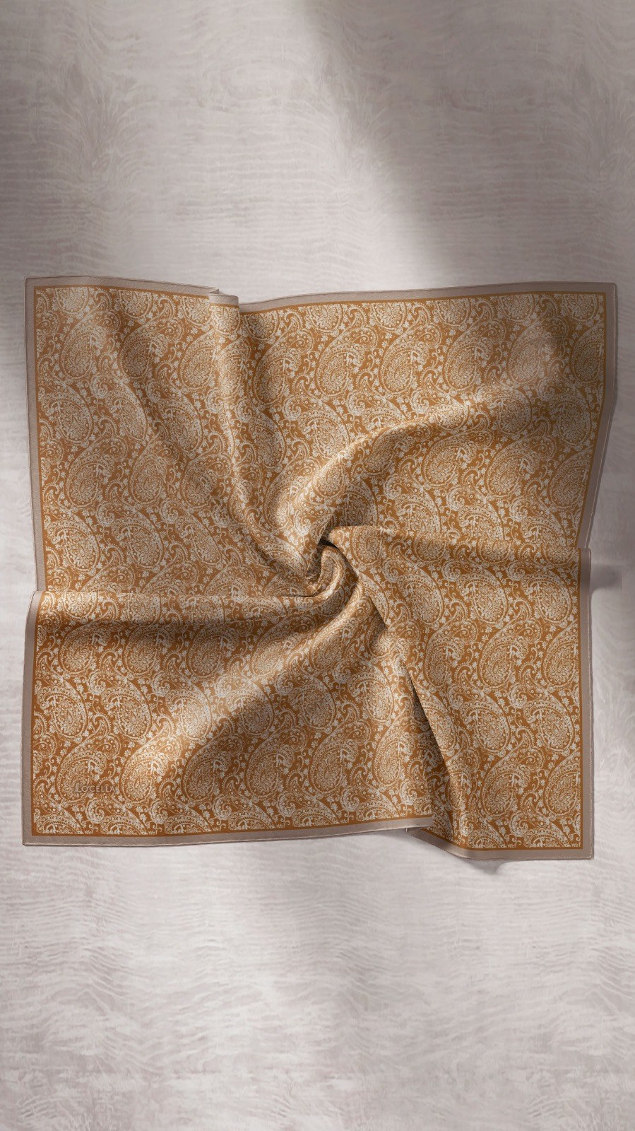 Locella Soft Pamuk Eşarp Camel