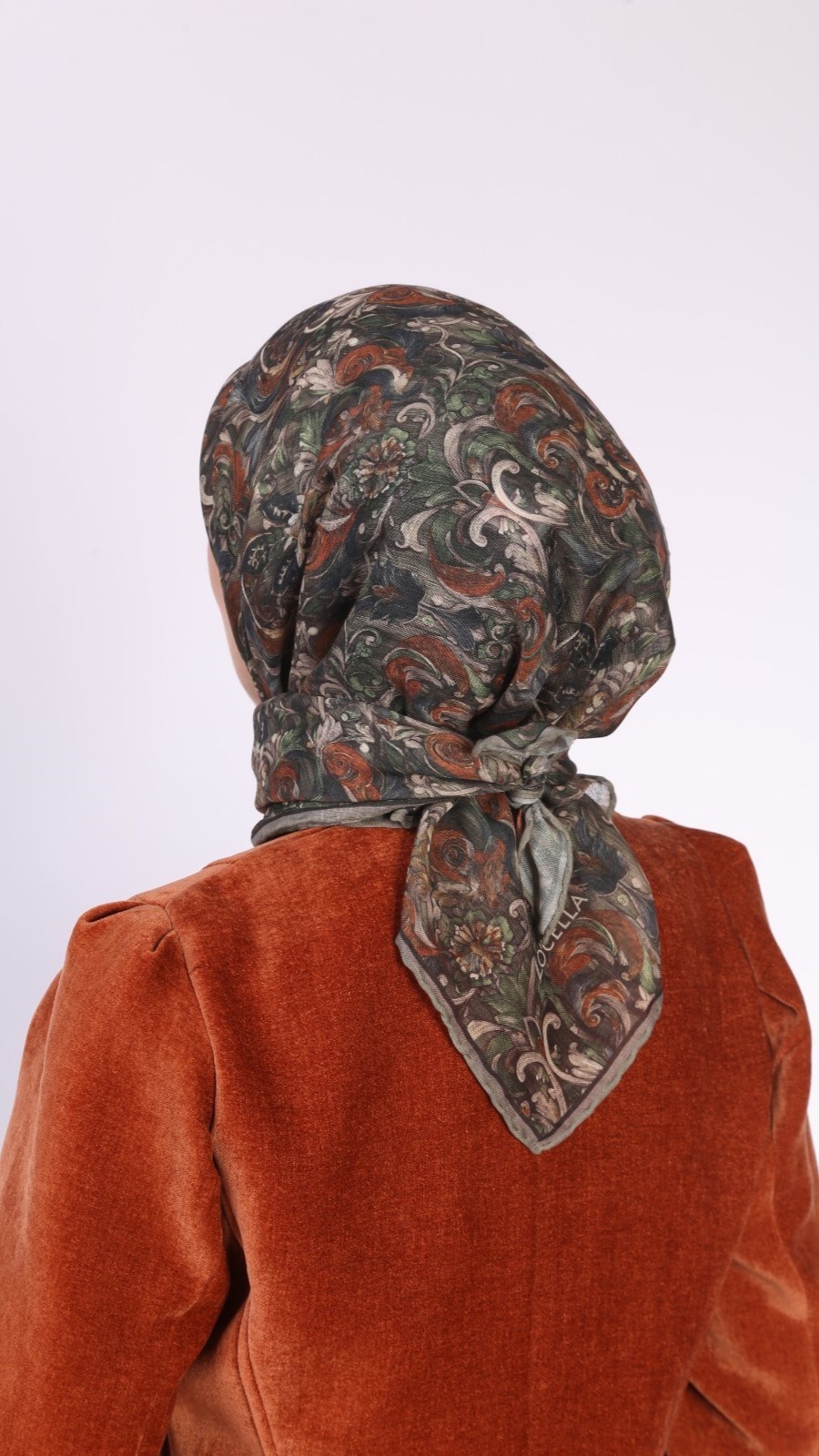 Locella Soft Pamuk Eşarp Vizon