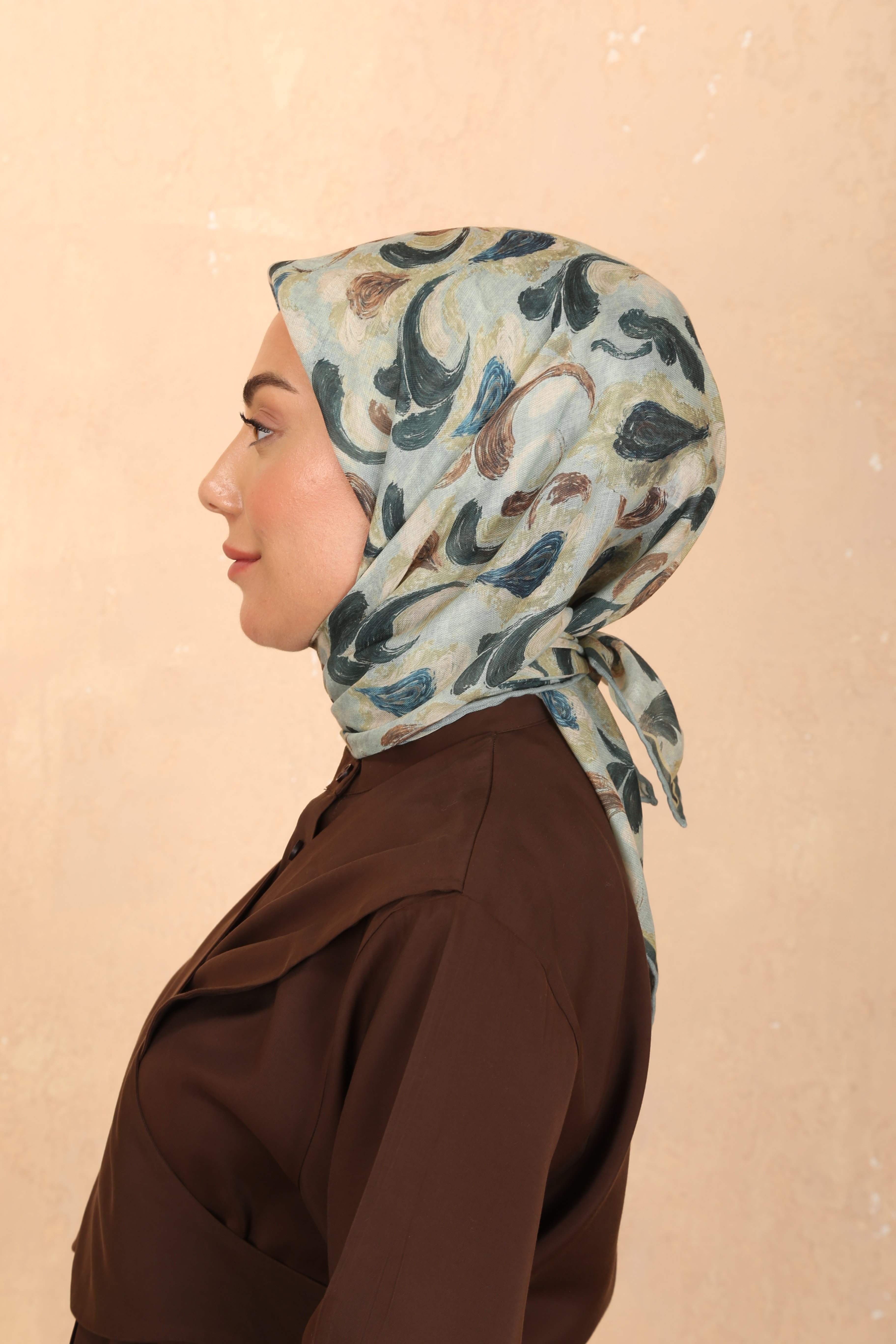 Locella Soft Pamuk Eşarp Adaçayı