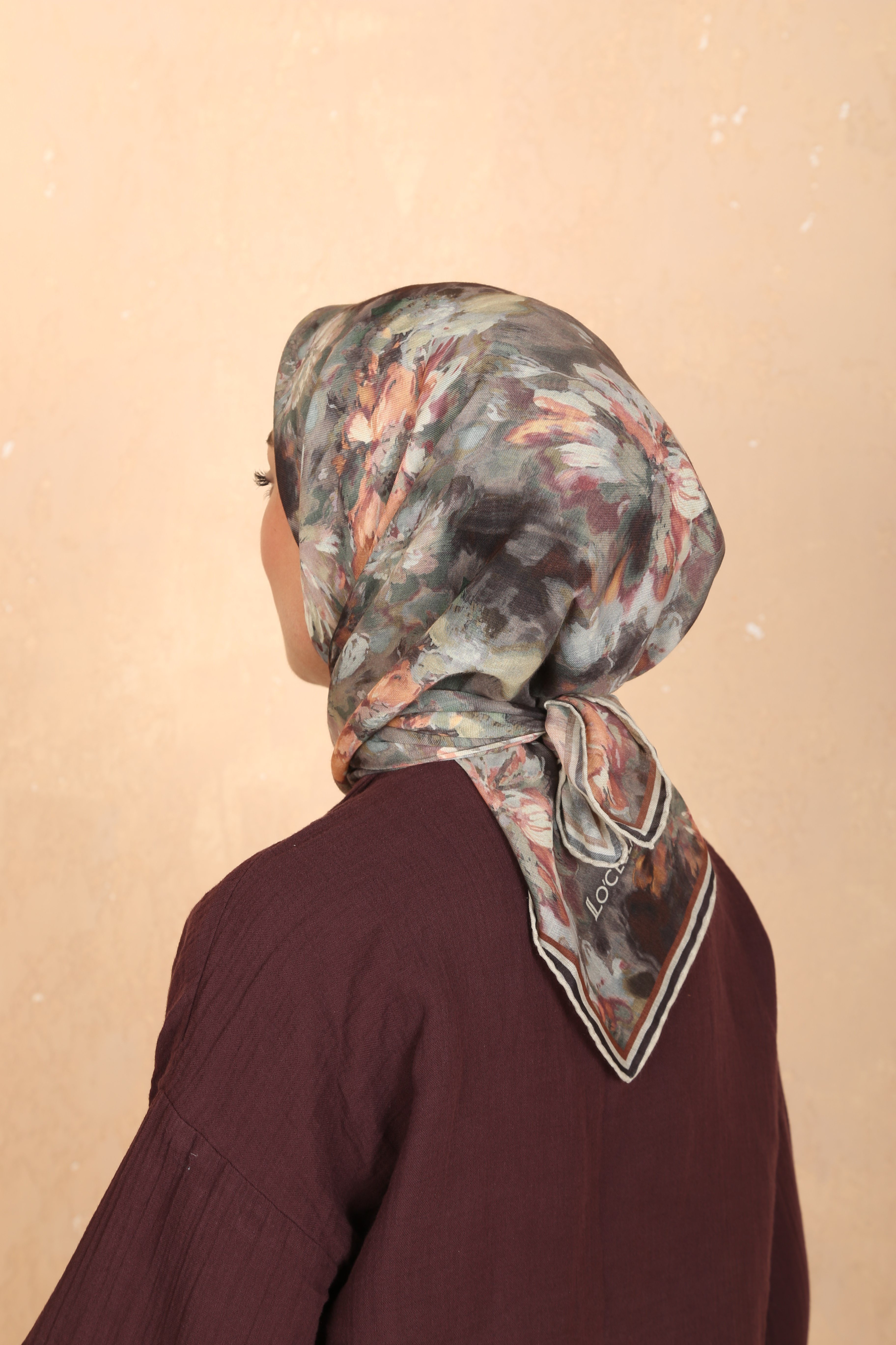 Locella Soft Pamuk Eşarp-Ihlamur Yeşili
