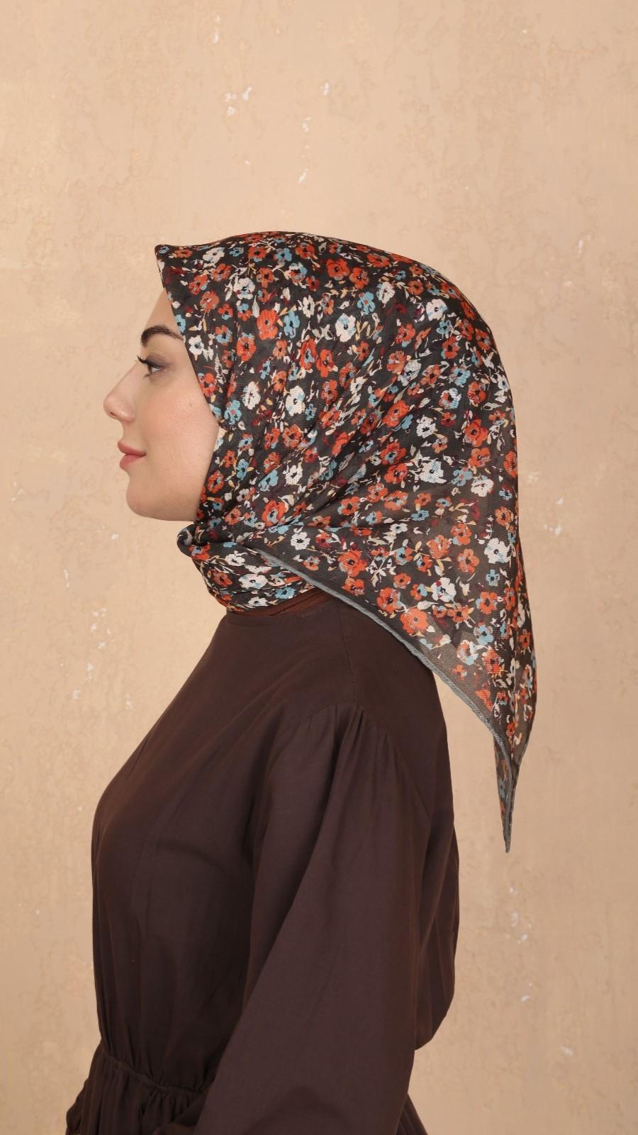 Locella Soft Pamuk Eşarp Askeri Haki-30