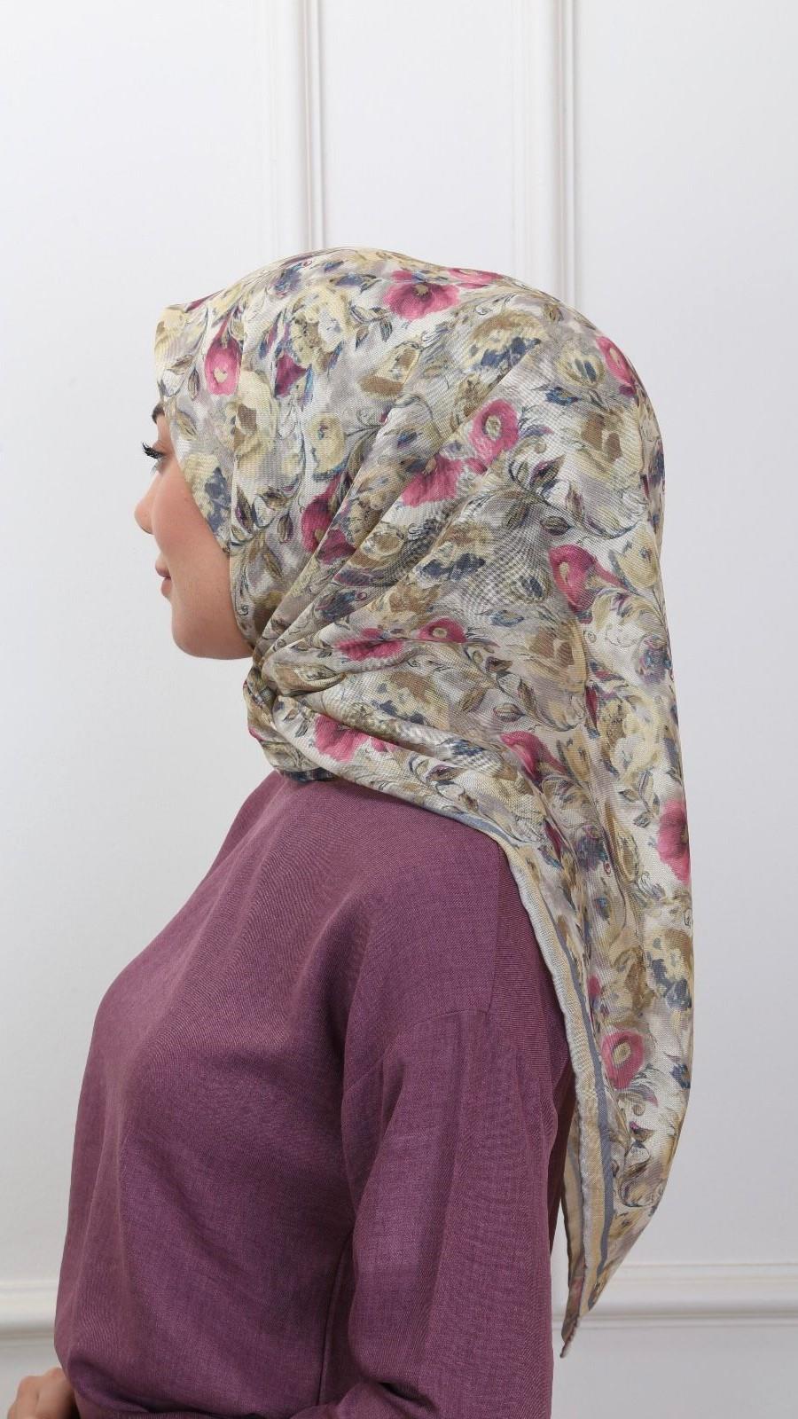 Locella Soft Pamuk Eşarp Sarı-7