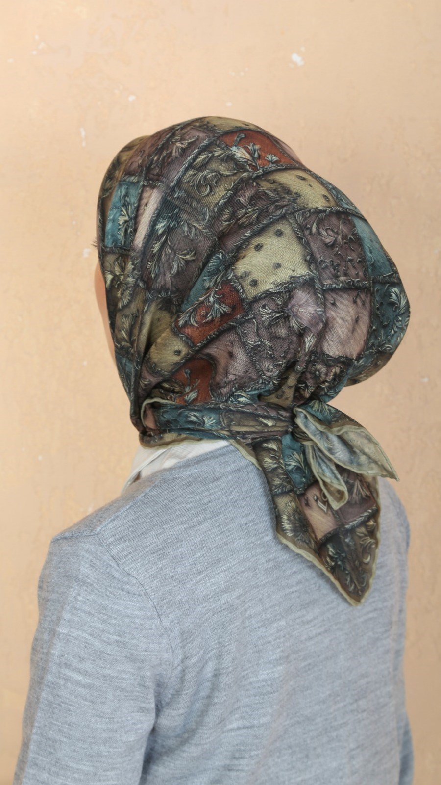 Locella Soft Pamuk Eşarp Yeşil