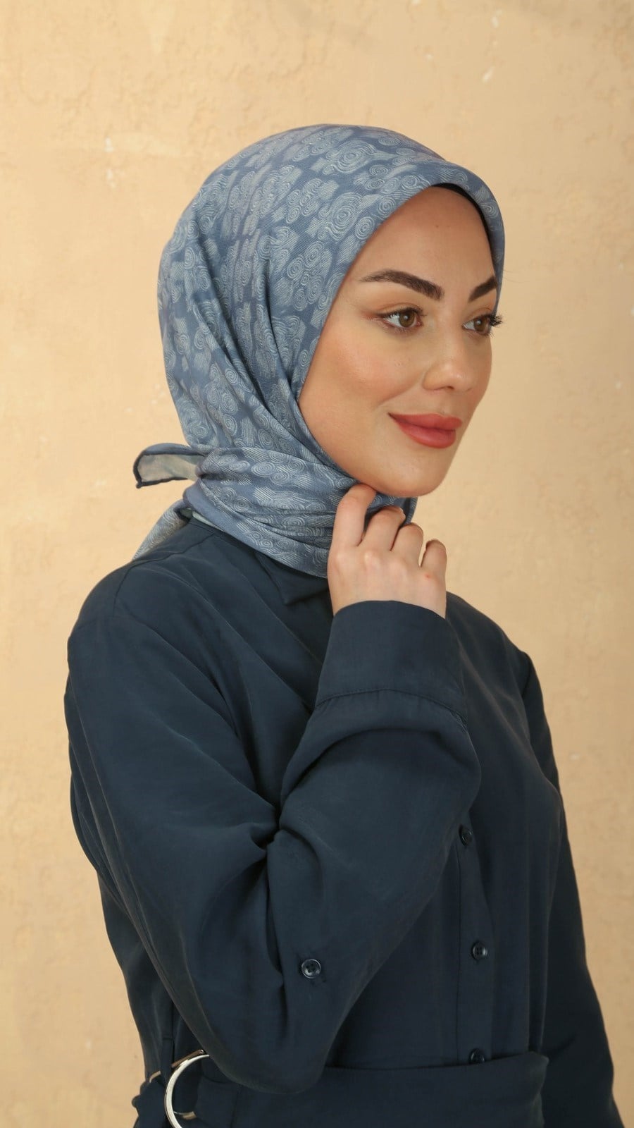 Locella Soft Pamuk Eşarp Açık Lila