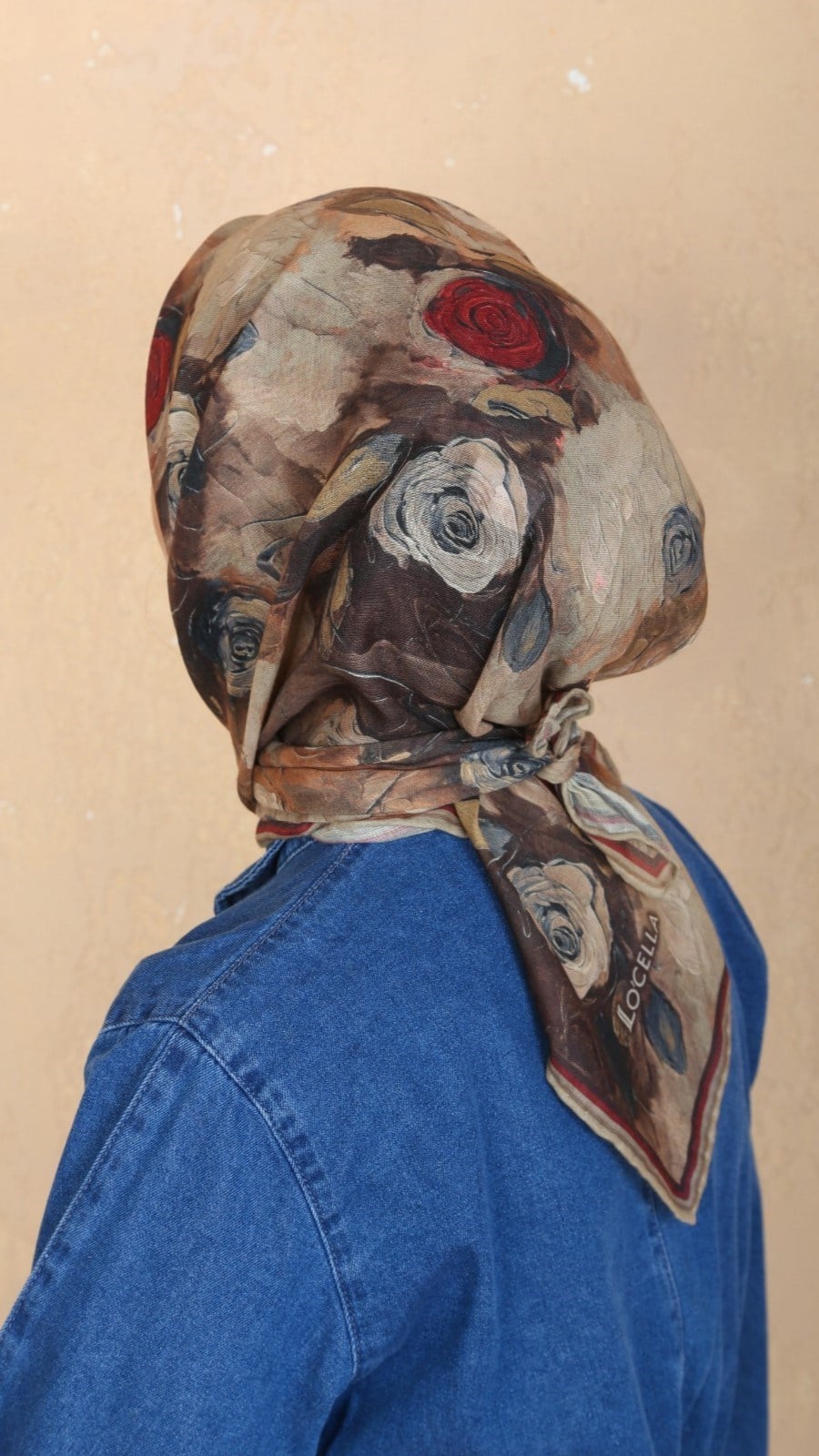 Locella Soft Pamuk Eşarp Camel