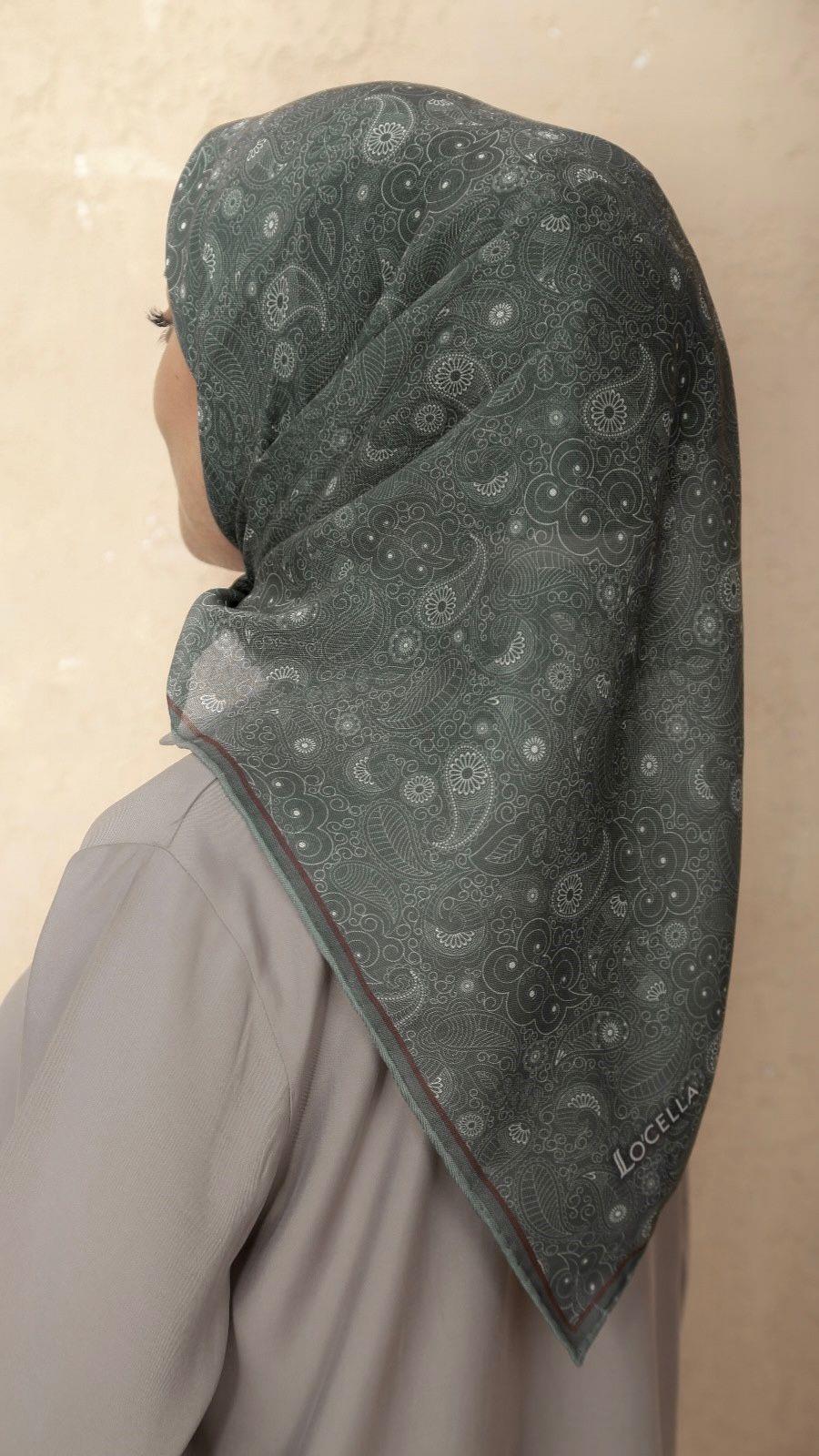 Locella Soft Pamuk Eşarp Çağla Yeşili-28