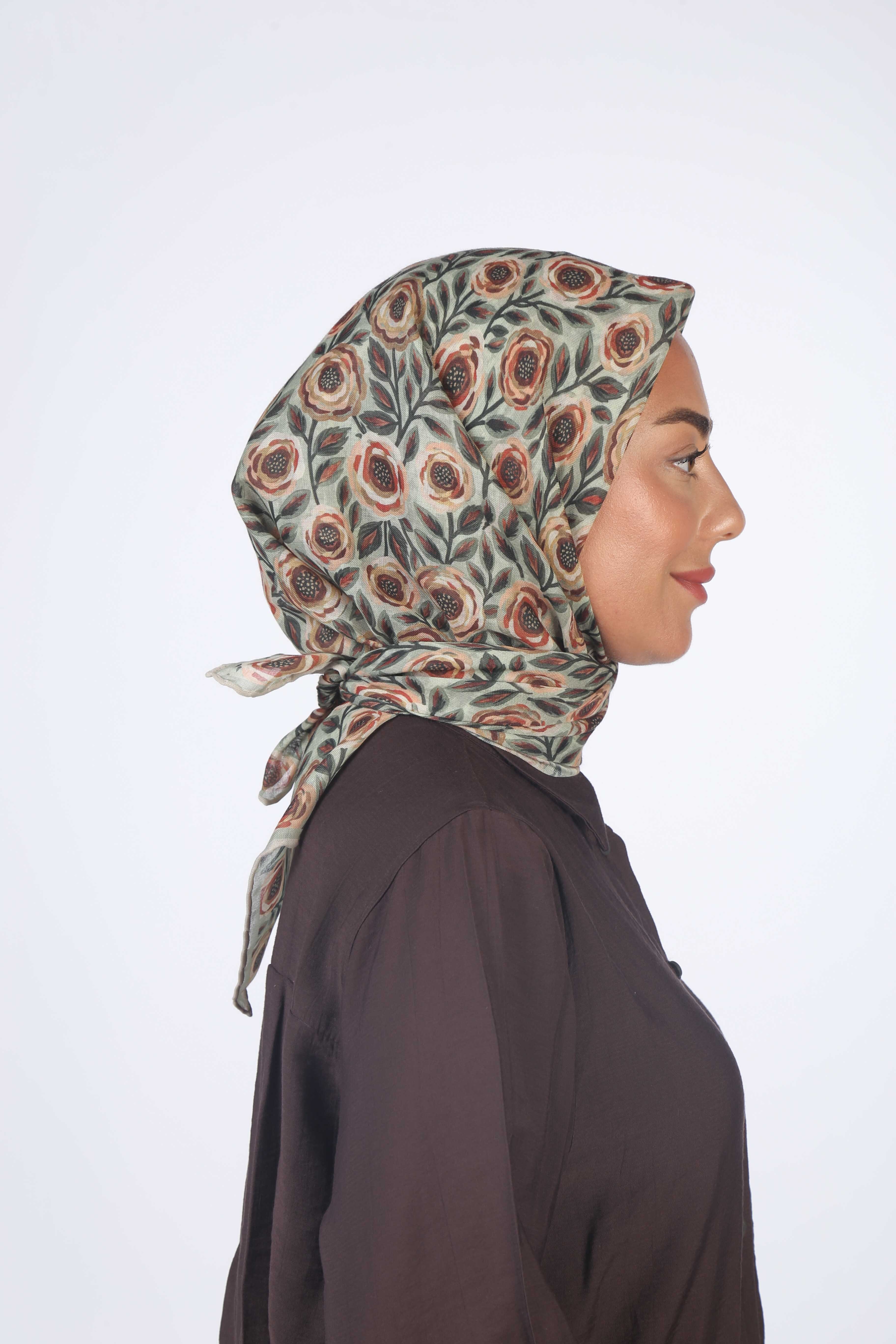 Locella Soft Pamuk Eşarp Ihlamur Yeşili