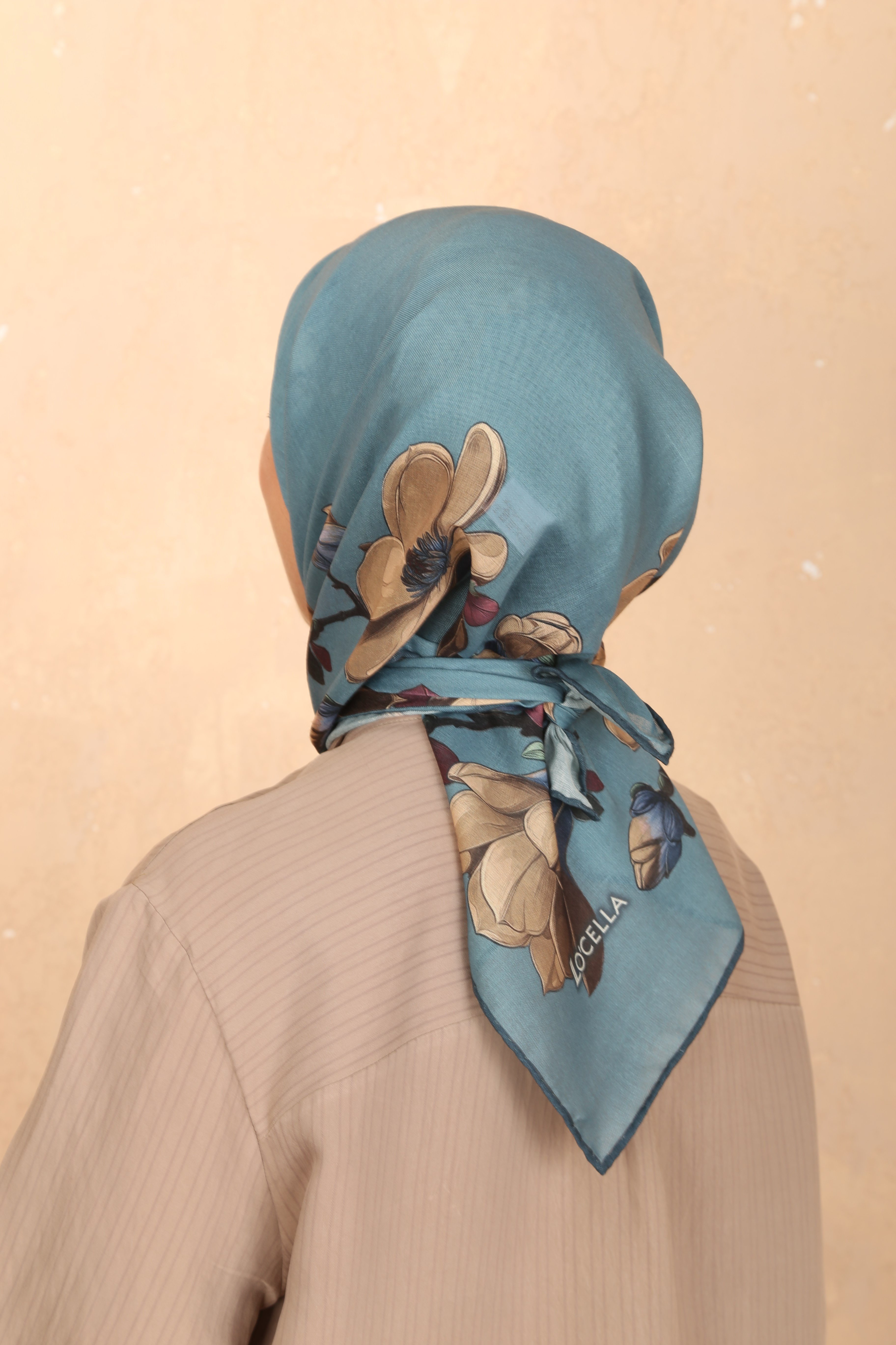 Locella Soft Pamuk Eşarp-Mint Yeşili