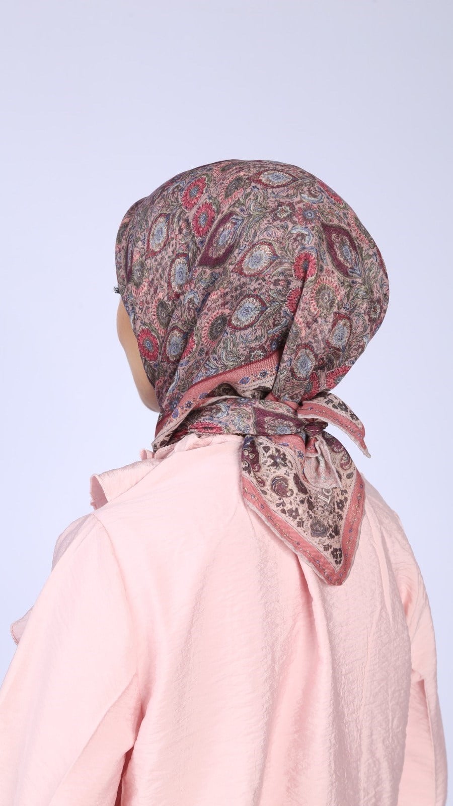 Locella Soft Pamuk Eşarp Pembe