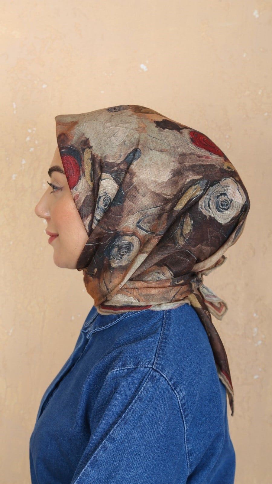 Locella Soft Pamuk Eşarp Camel