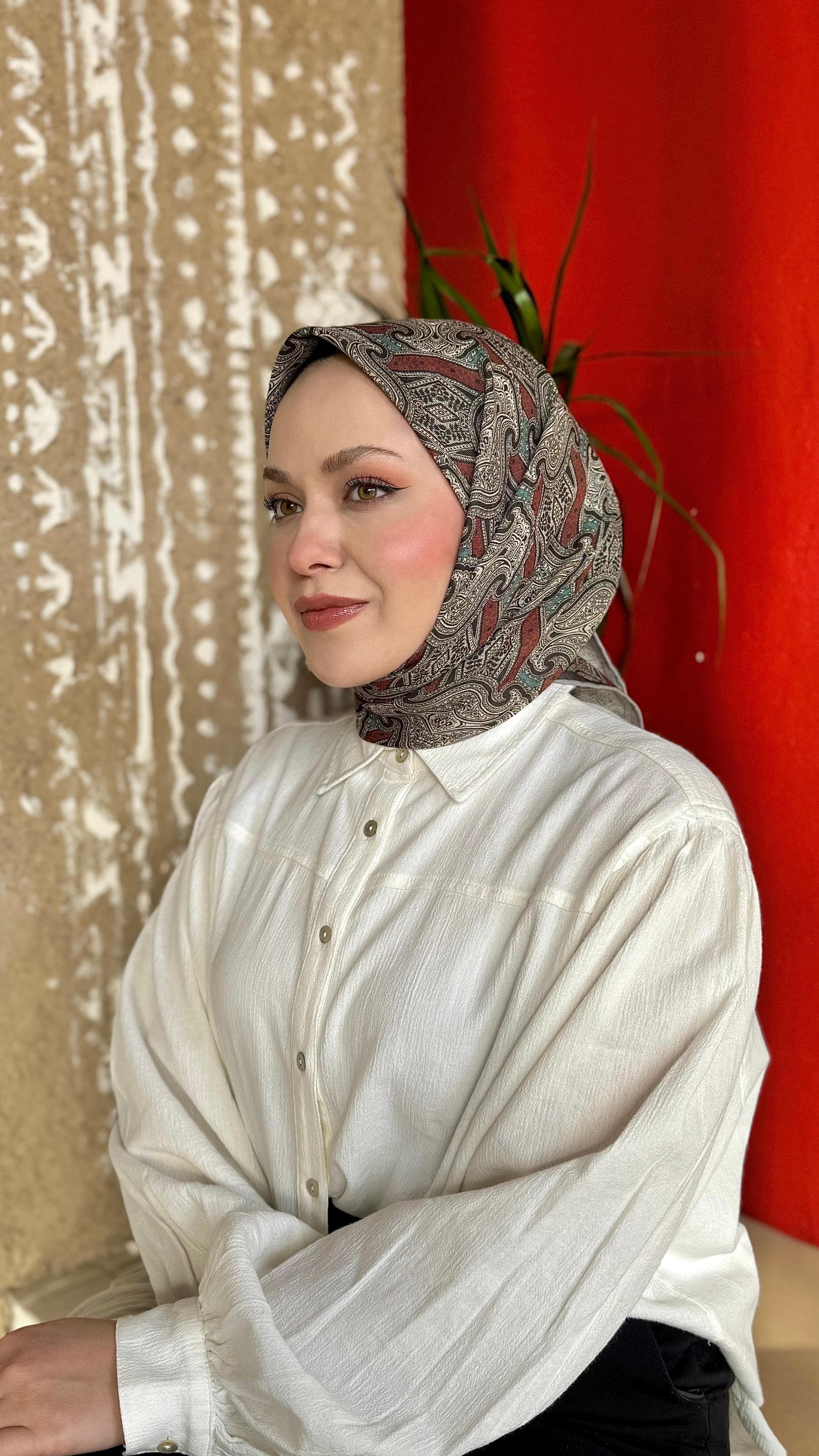 Locella Soft Pamuk Eşarp-1255