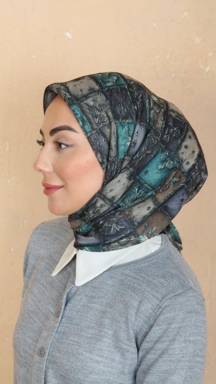 Locella Soft Pamuk Eşarp Camgöbeği