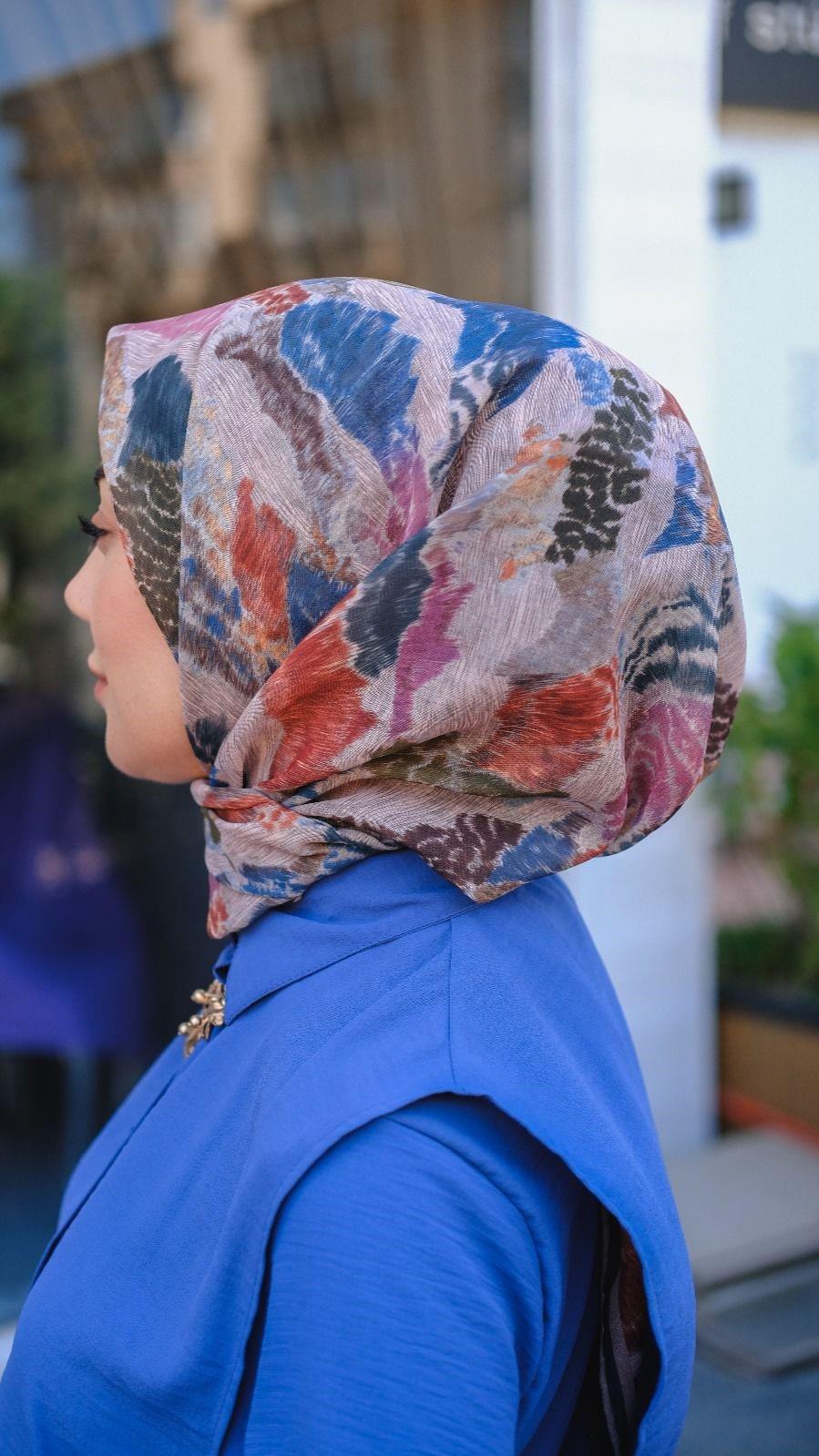 Locella Soft Pamuk Eşarp Pembe-3