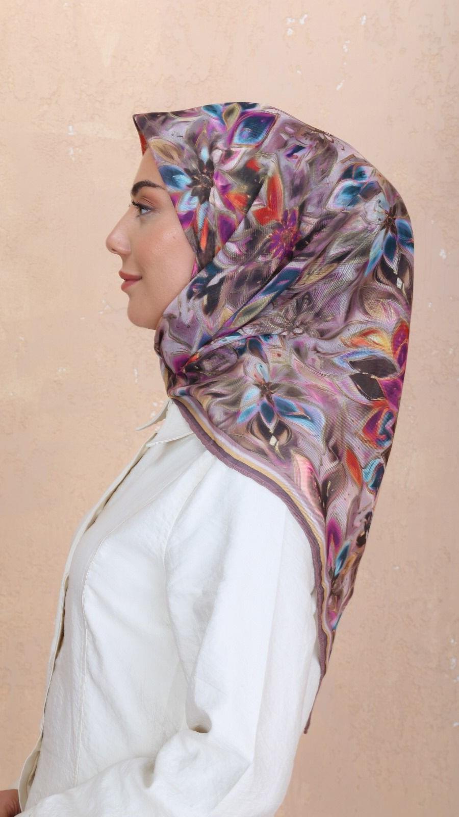 Locella Soft Pamuk Eşarp Pembe-9